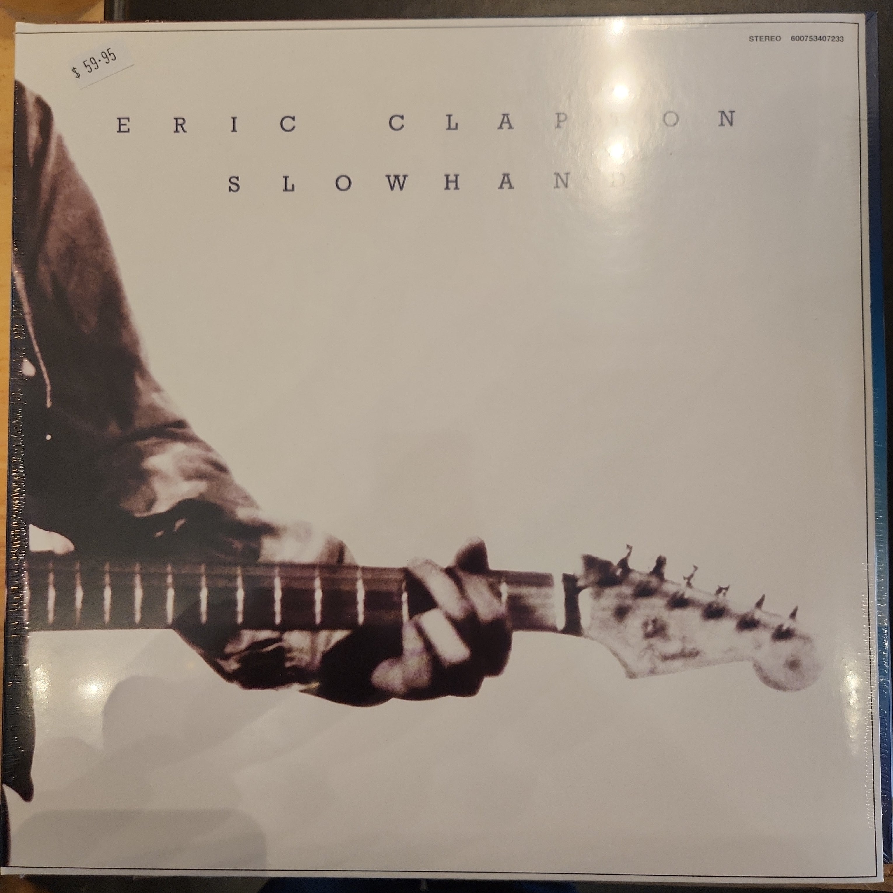 Eric Clapton Slowhand Vinyl LP Record - Classic Rock Album for Music Lovers & Collectors - Perfect for Home Listening, Gifts & Vinyl Collections