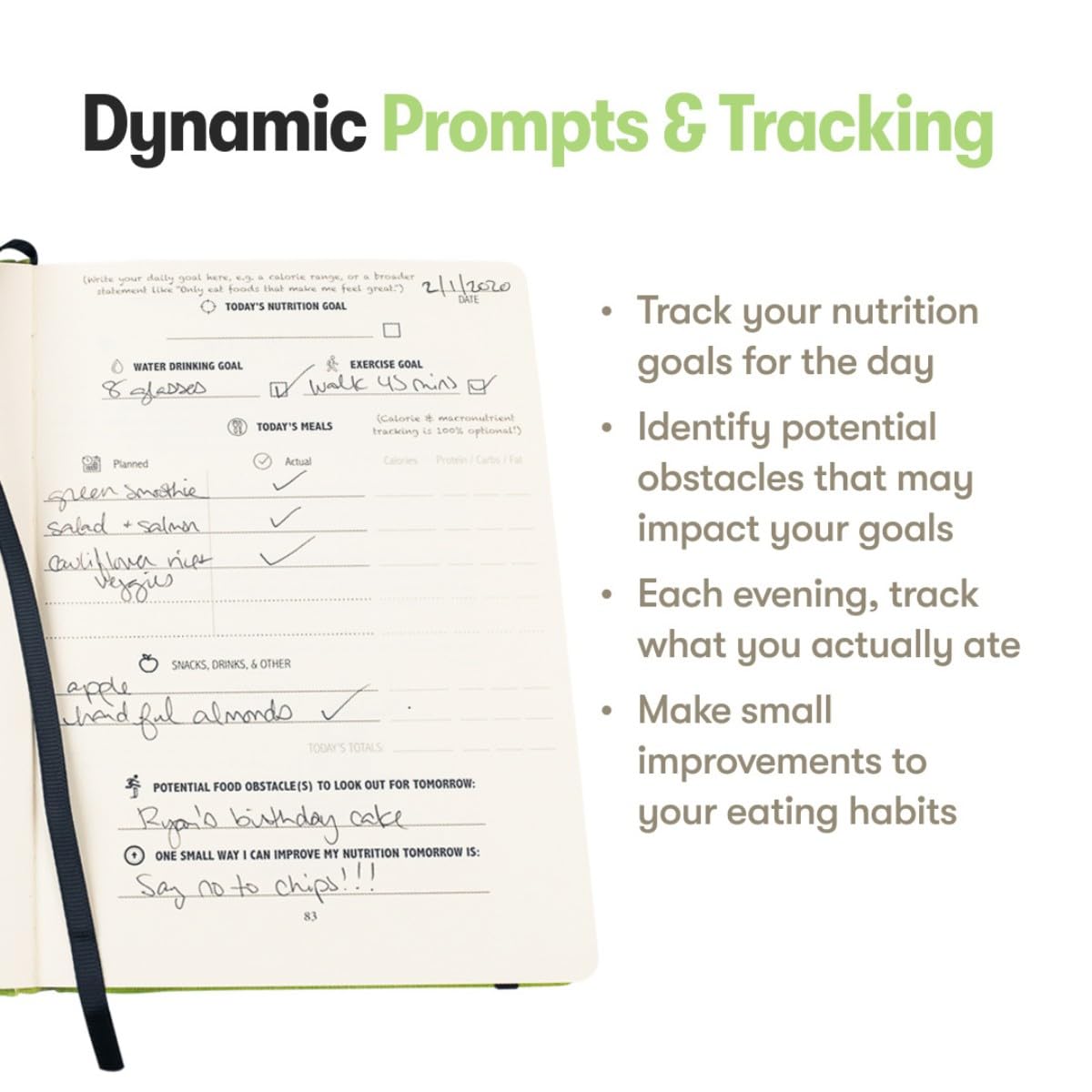 The Nutrition Sidekick Journal: Weight Loss & Meal Tracking Journal with Exercise Log - Food Diary & Weekly Meal Planner Notebook for Healthy Lifestyle - Perfect for Fitness Enthusiasts & Weight Management