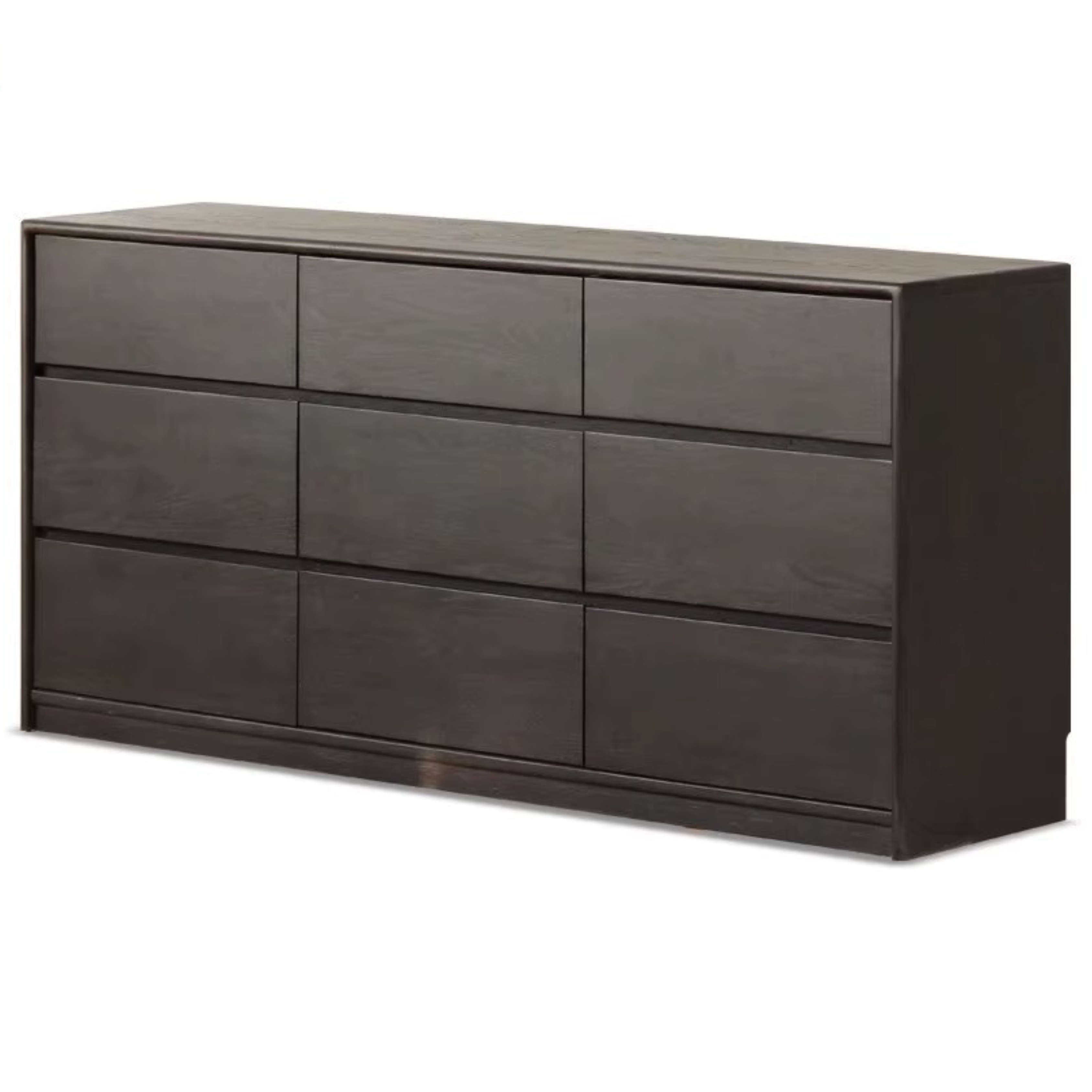 Solid Oak & Black Walnut Wood Storage Drawer - Handcrafted Wooden Organizer for Bedroom, Office, or Kitchen - Perfect for Jewelry, Utensils & Home Organization
