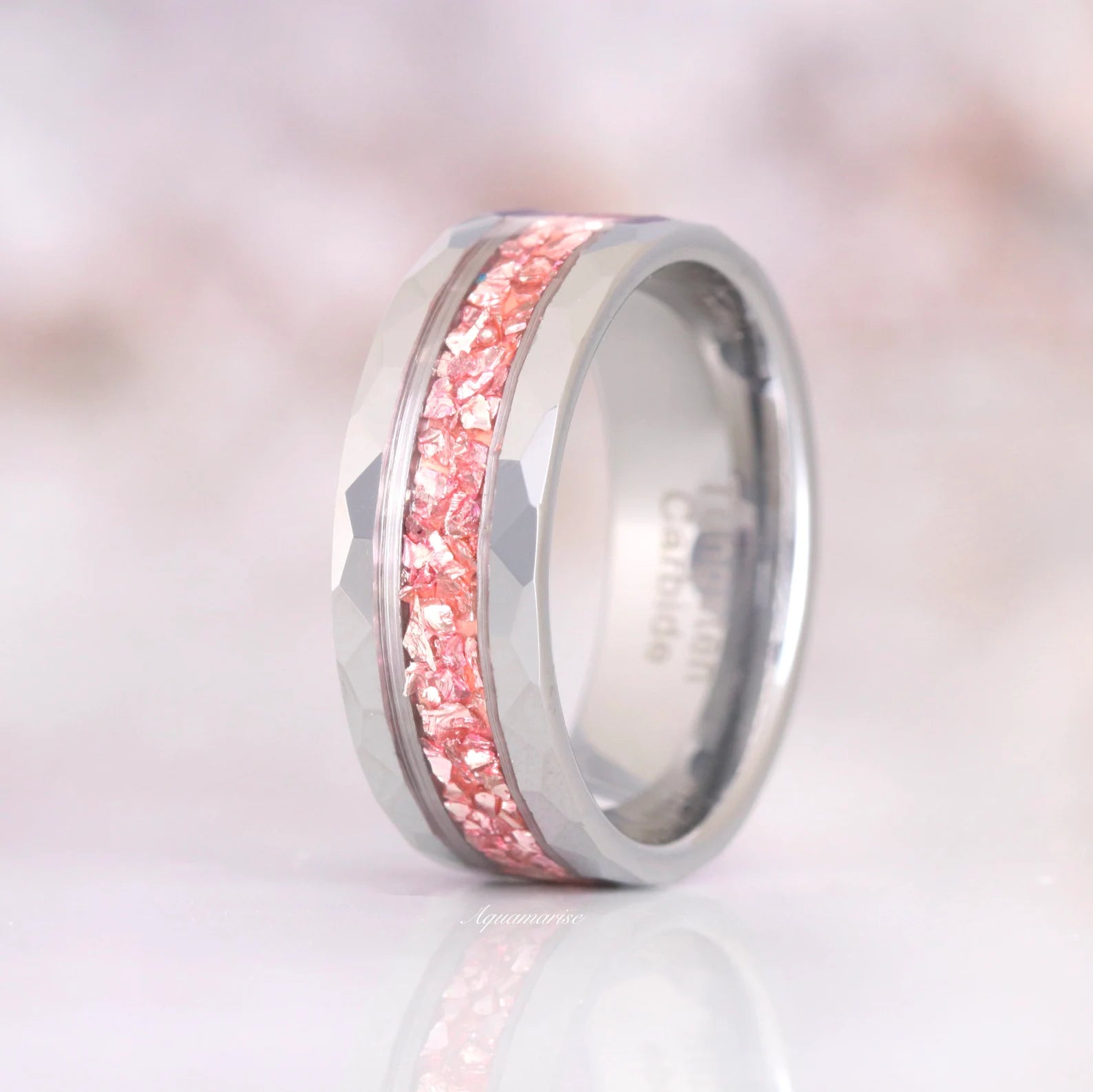 Elegant Teardrop Morganite Couples Ring - 925 Sterling Silver Matching Wedding Bands for Her & Him - Perfect for Anniversaries, Engagements & Romantic Gifts