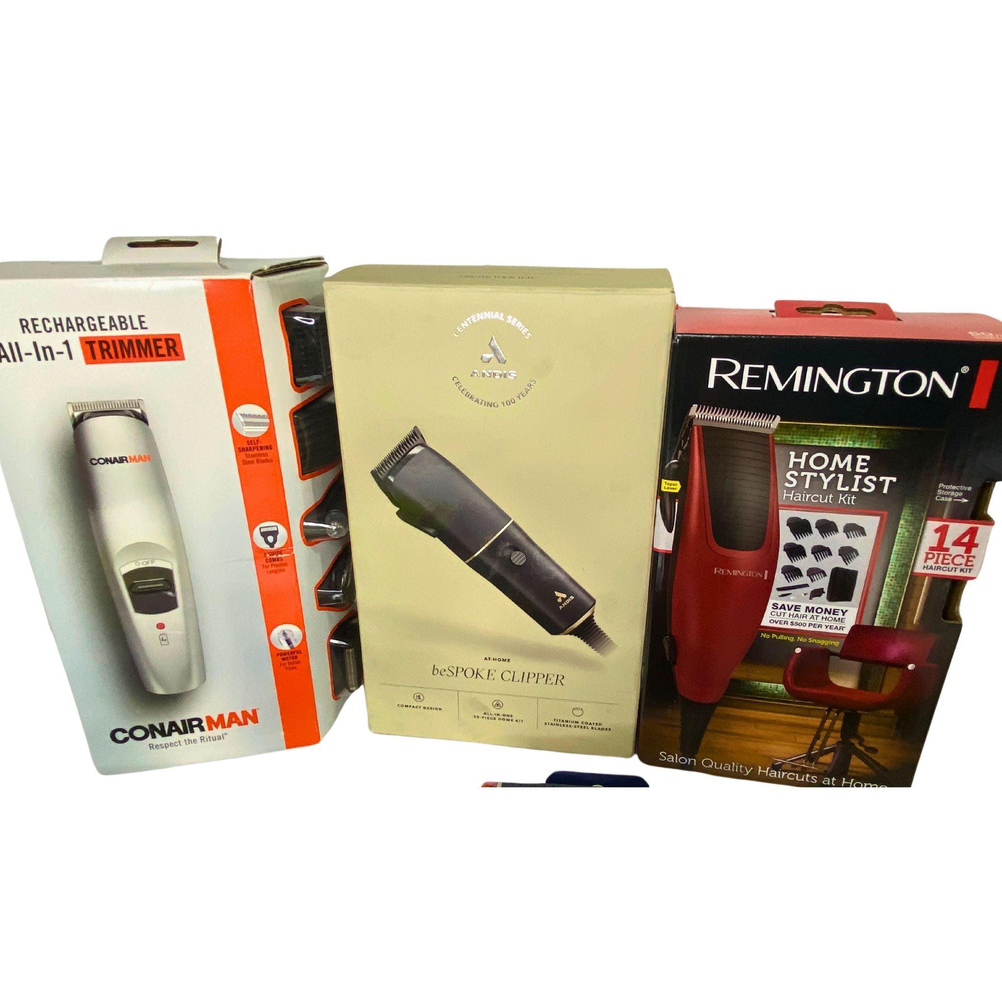 Professional Electric Hair Clippers & Trimmers Set - 30 Piece Haircut Kit for Men & Women - Home Barber Grooming, Beard Trimming, Body Hair Removal - Perfect for Salons & Personal Use