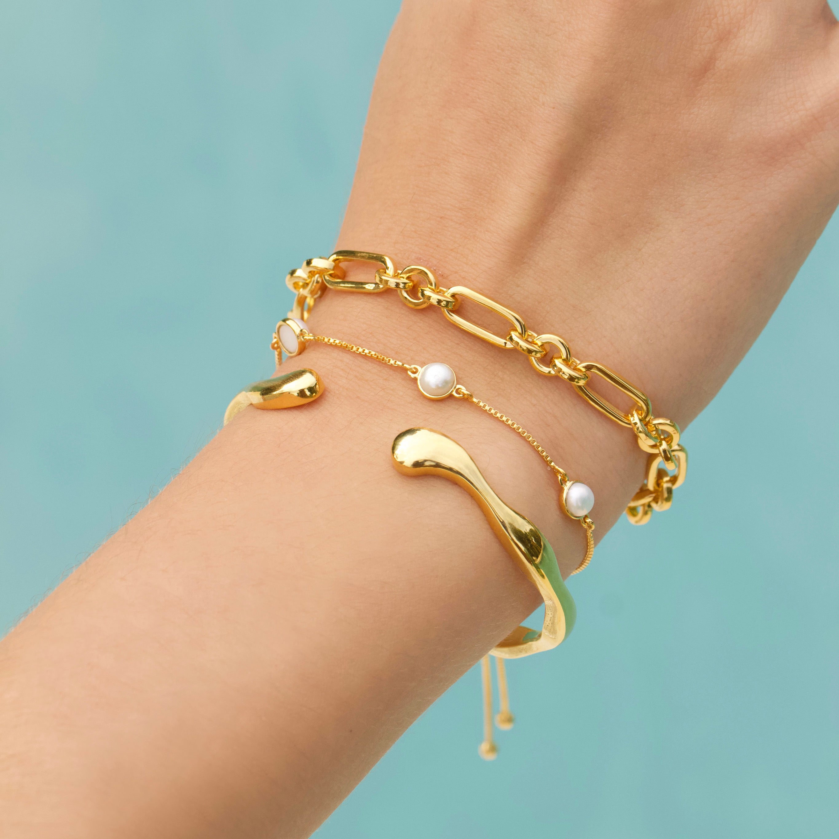 Elegant Semi-Precious Birthstone Bracelet | Personalized Zodiac Jewelry Gift for Women | Perfect for Birthdays, Anniversaries & Special Occasions