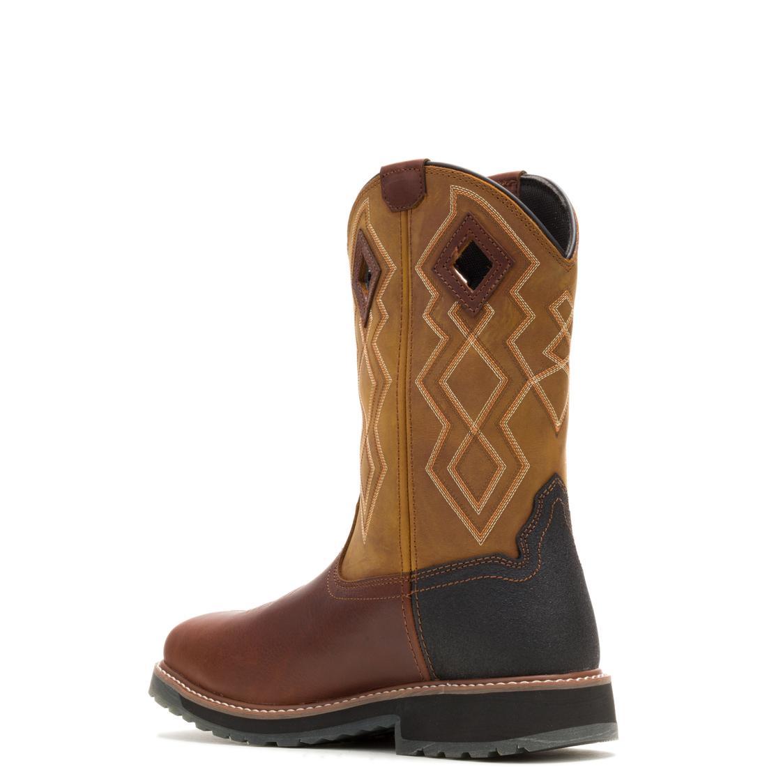 Rancher Pro Hyprest Nano Toe Pull On Wellington Work Boot - Waterproof & Slip Resistant - Ideal for Farming, Construction & Outdoor Work
