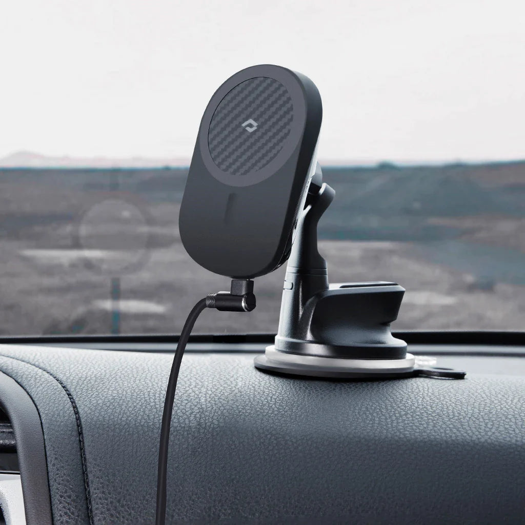 MagEZ Car Mount Lite/Pro - Magnetic Phone Holder for iPhone & Android - Secure Dashboard & Air Vent Mount - Perfect for GPS Navigation & Hands-Free Driving (USA Only)
