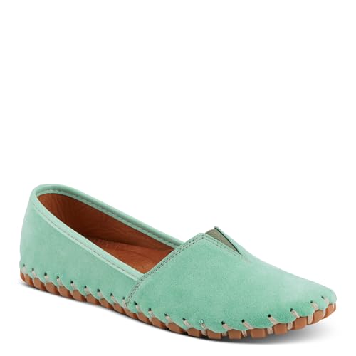 Mint Green Suede