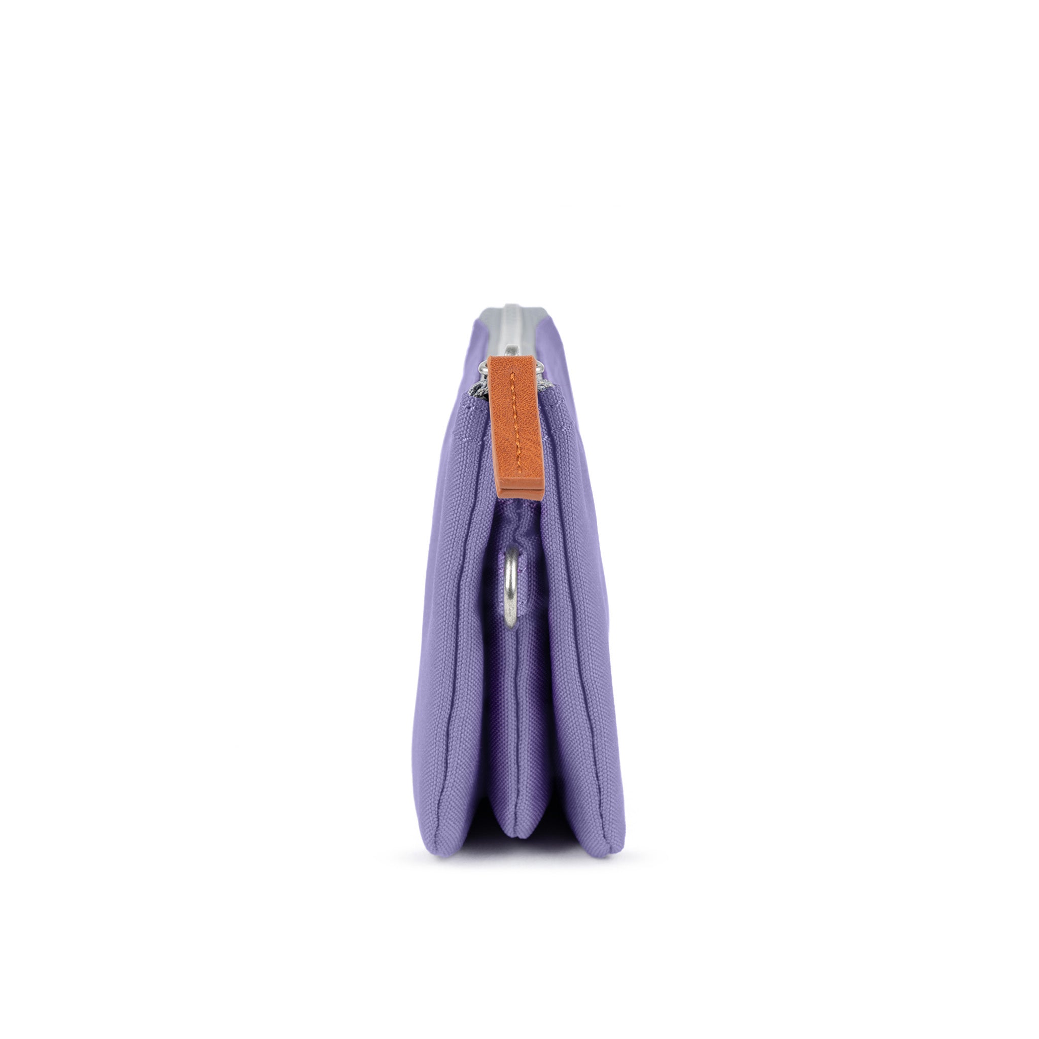 Eco-Friendly Lavender Recycled Canvas Crossbody Bag with Adjustable Wrist Strap - Perfect for Shopping, Travel & Everyday Use