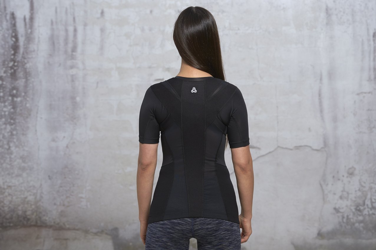Alignmed Posture Shirt 2.0 for Women with Zipper - Posture Correcting Shirt for Back Pain Relief & Comfort | Perfect for Office Work, Yoga & Daily Wear