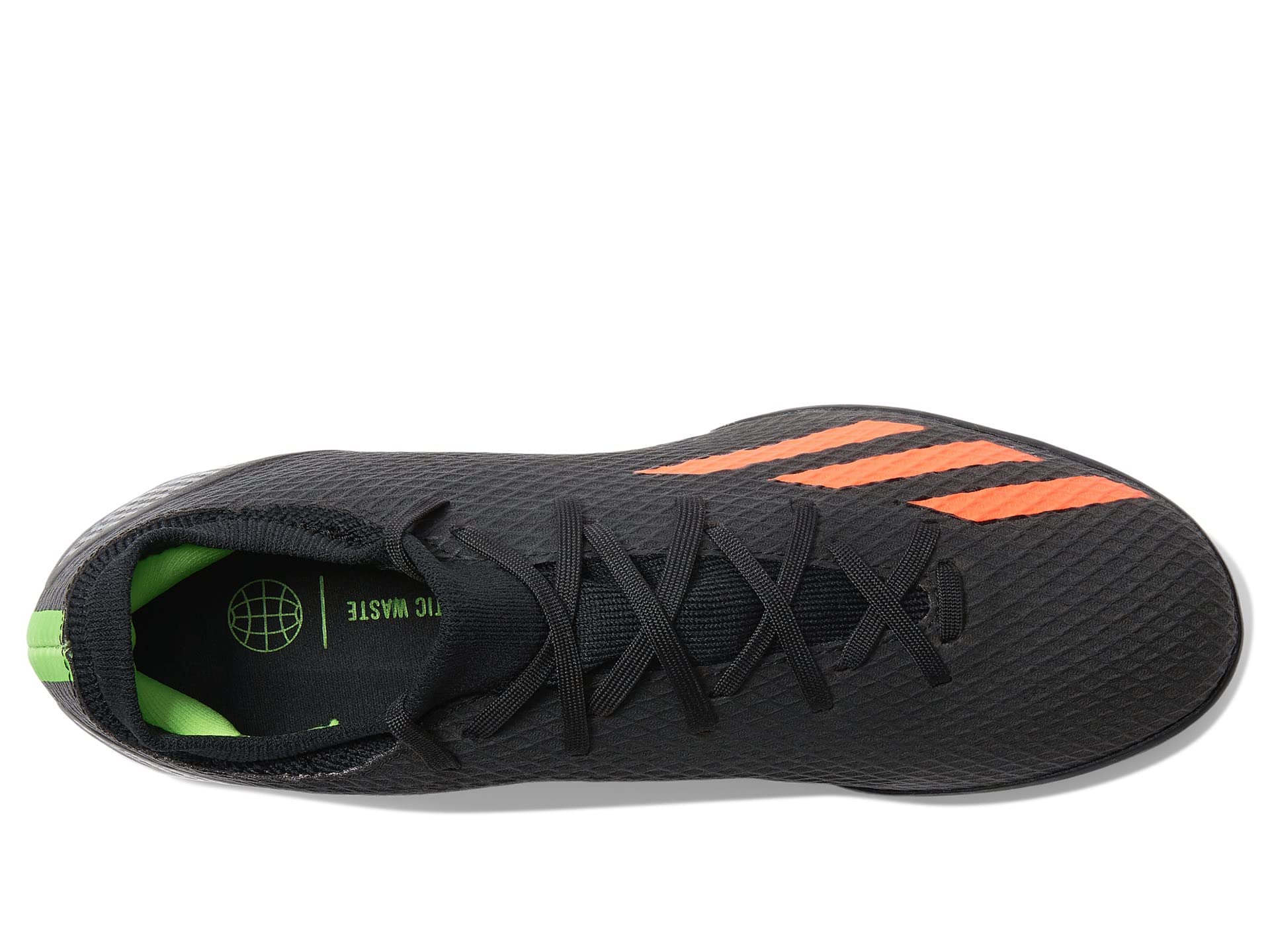 **Adidas Unisex X Speedportal.3 Turf Soccer Cleats - Black/Solar Red/Solar Green - Size 8.5 US Men - Perfect for Artificial Turf & Indoor Soccer Games**