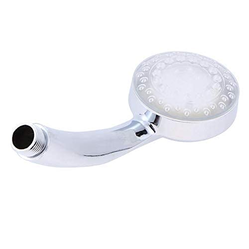 LED Shower Head with 7 Color Changing Lights - No Battery Needed Automatic Waterfall Shower Head for Bathroom - Perfect for Spa-Like Relaxation, Kids' Bath Time & Mood Lighting