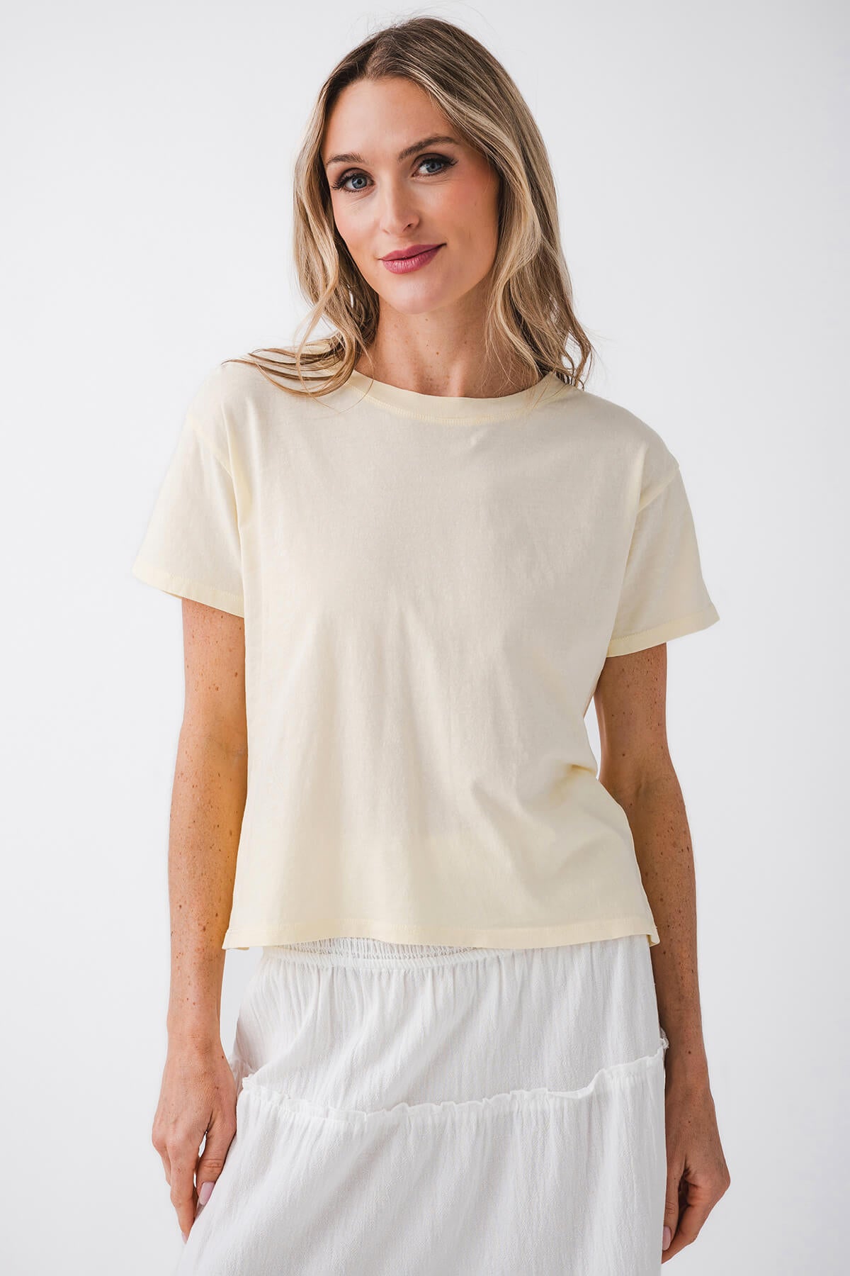 Z Supply Go To Tee - Women's Soft Cotton Basic T-Shirt for Casual Wear, Lounge & Everyday Outfits | Trendy Comfort Top for Summer & Layering