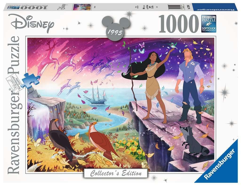 Ravensburger 1000-Piece Disney Pocahontas Jigsaw Puzzle for Adults & Teens 14+ | Premium Quality Puzzle for Family Game Night & Home Decor | Disney Collection Puzzle 17290