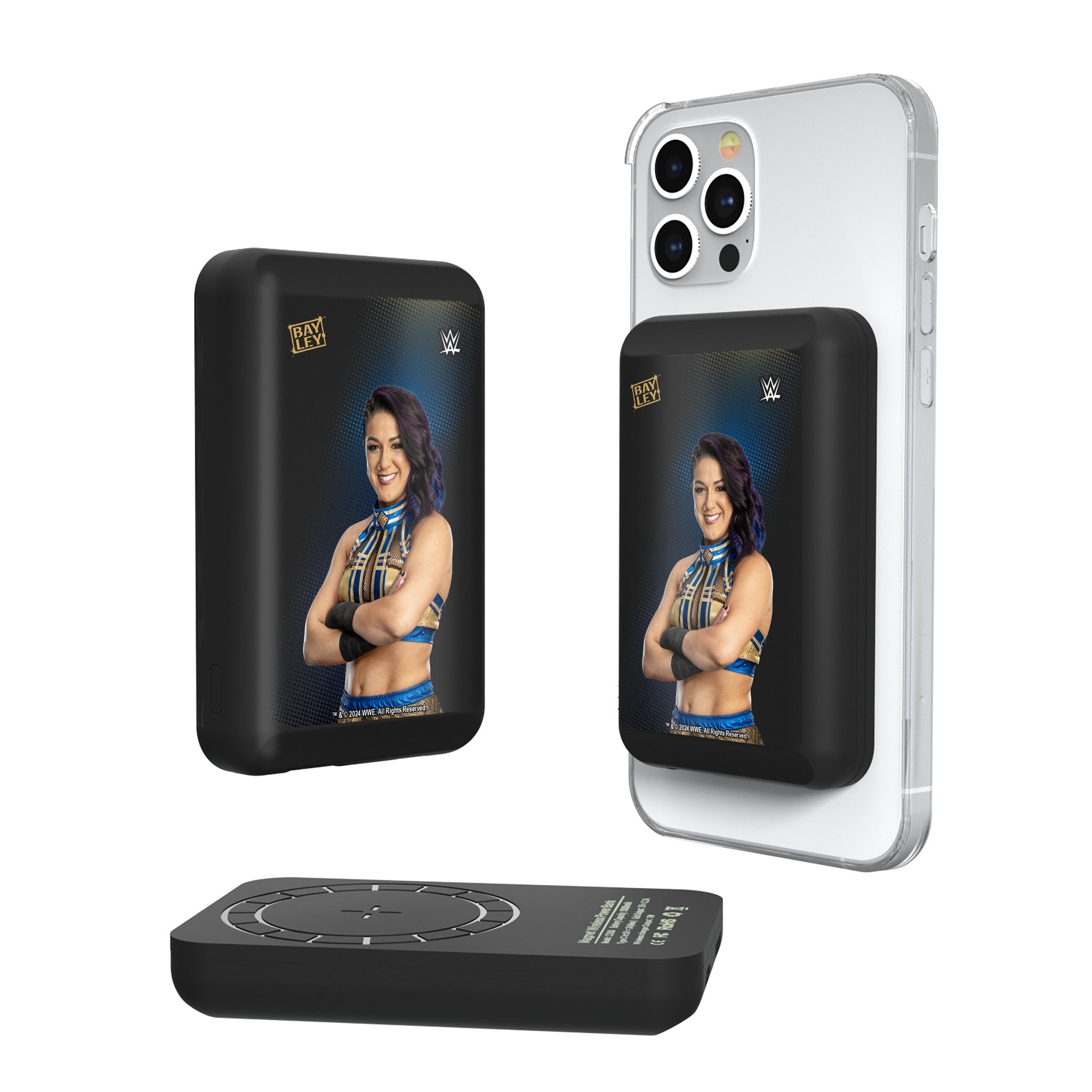 Bayley Superstar Wireless Magnetic Power Bank - 10000mAh Portable Charger for iPhone, Samsung & AirPods | Fast Charging, Slim Design | Perfect for Travel, Work & Outdoor Adventures