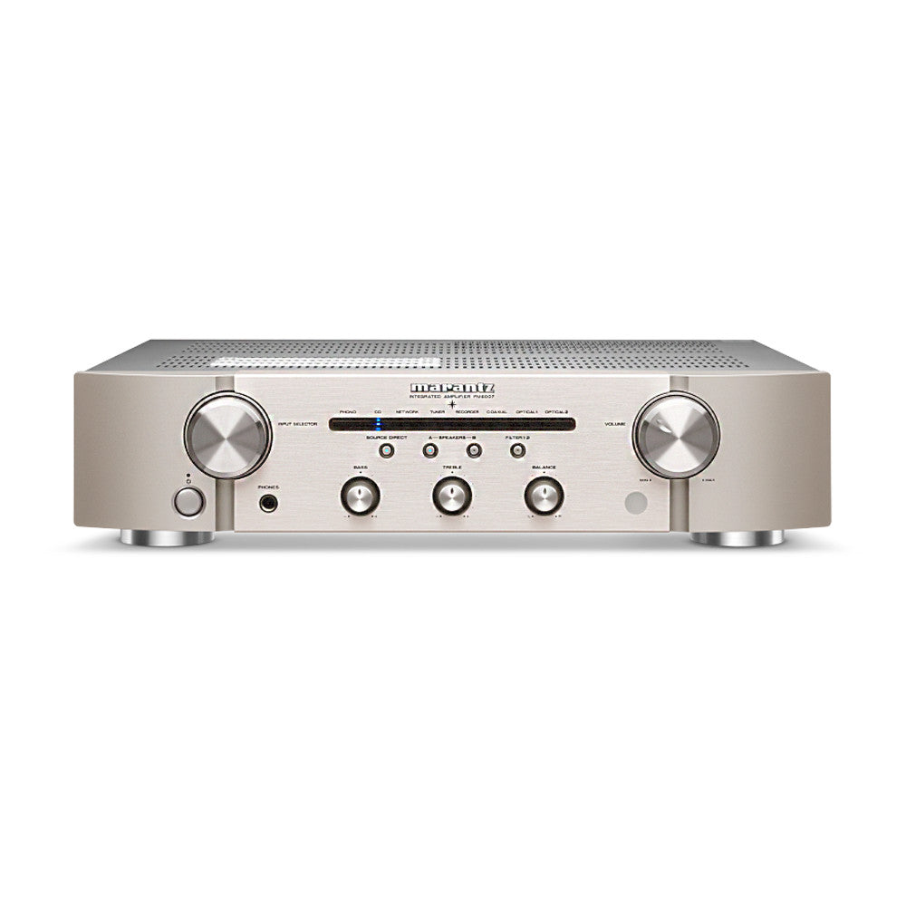 Marantz PM6007 High-Fidelity Stereo Integrated Amplifier - Premium Audio for Home Theater & Music Listening