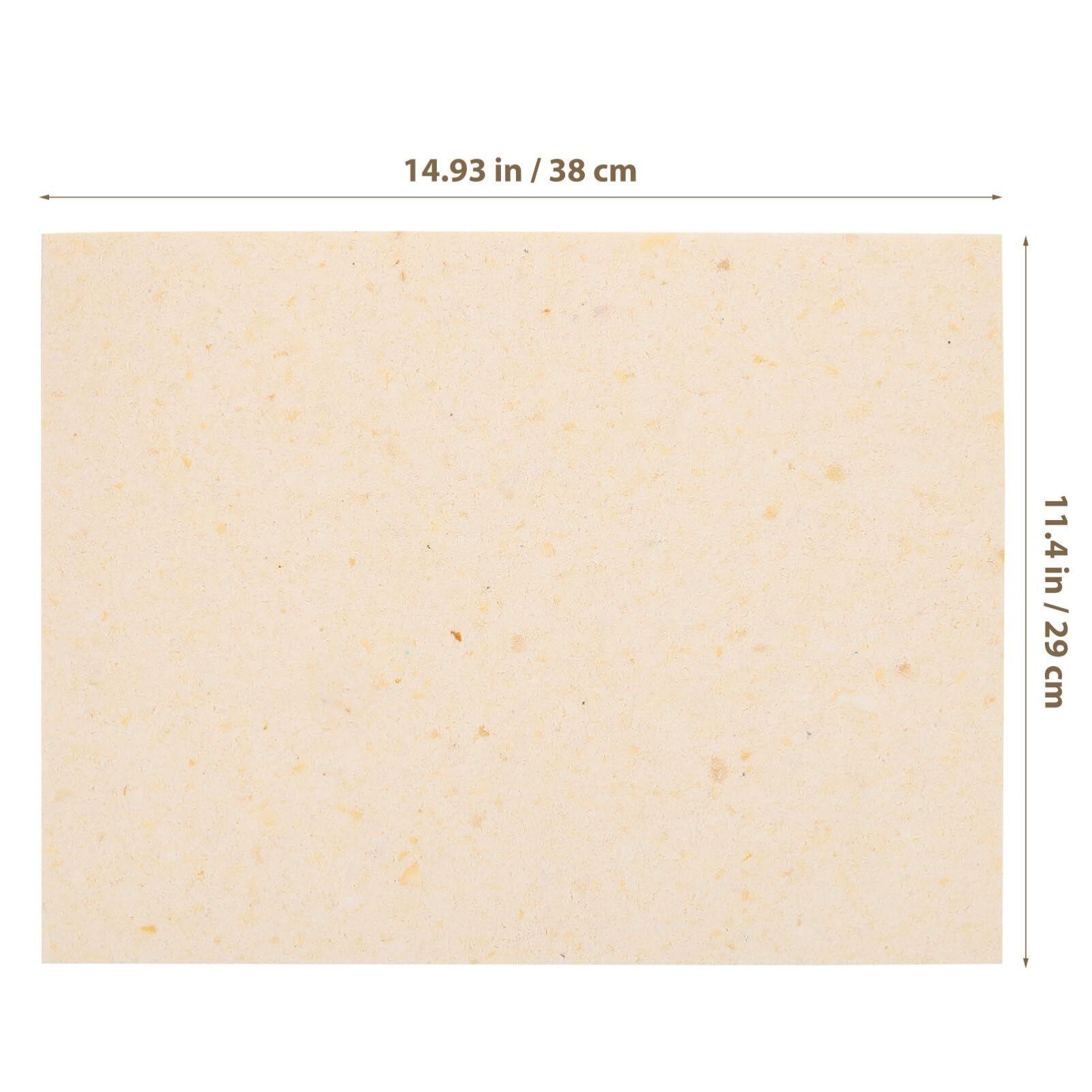 EXCEART 1 Sheet Sponge Heat Press Pad Insulation Mat - Replacement Pad for Heat Press Machine - Perfect for T-Shirt Printing, Sublimation & DIY Crafts