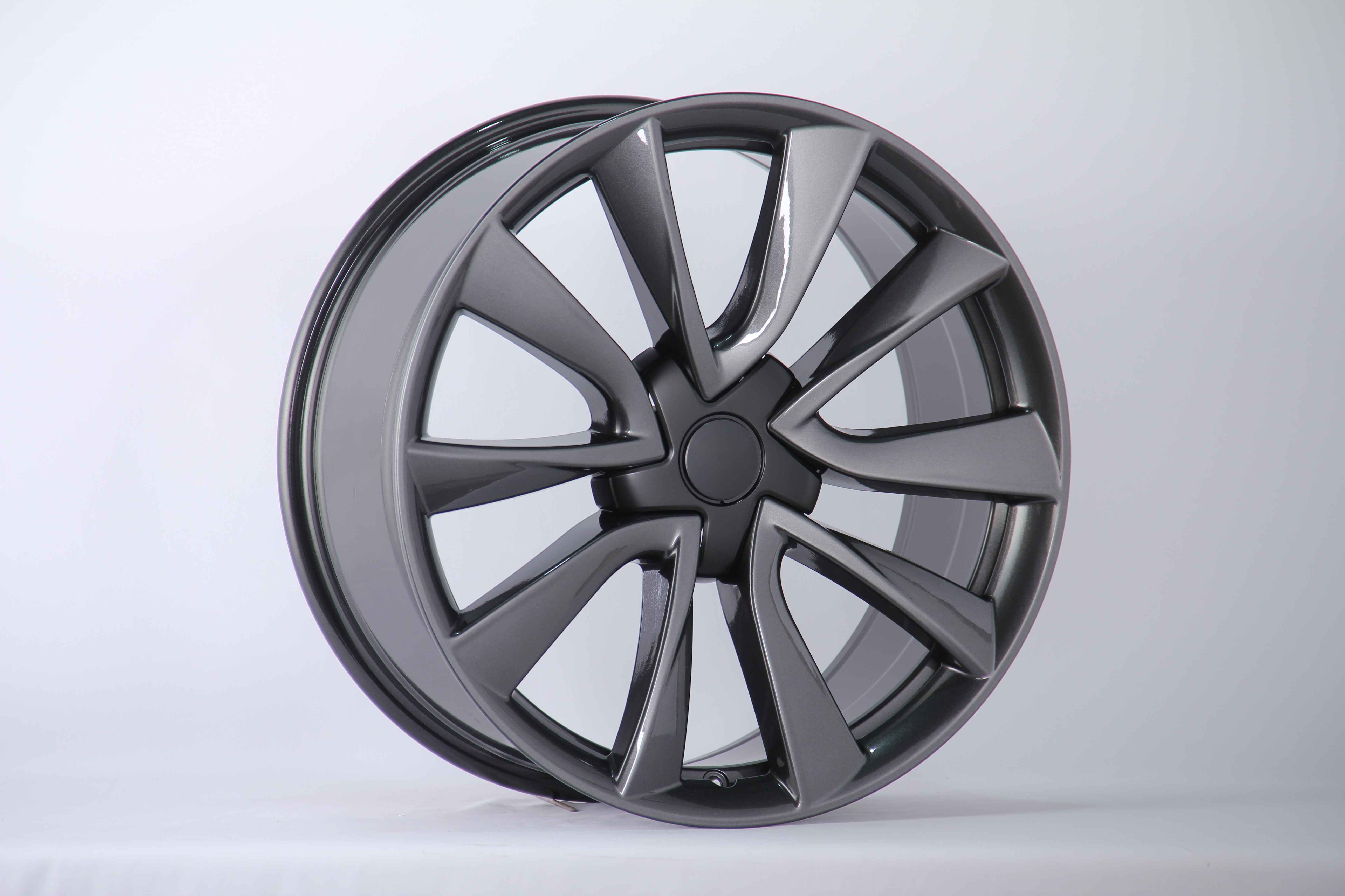19-Inch Alloy Wheels for Tesla Model 3 & Model Y - Premium Replacement Rims for Enhanced Performance & Style - Perfect for Road Trips & Daily Commuting