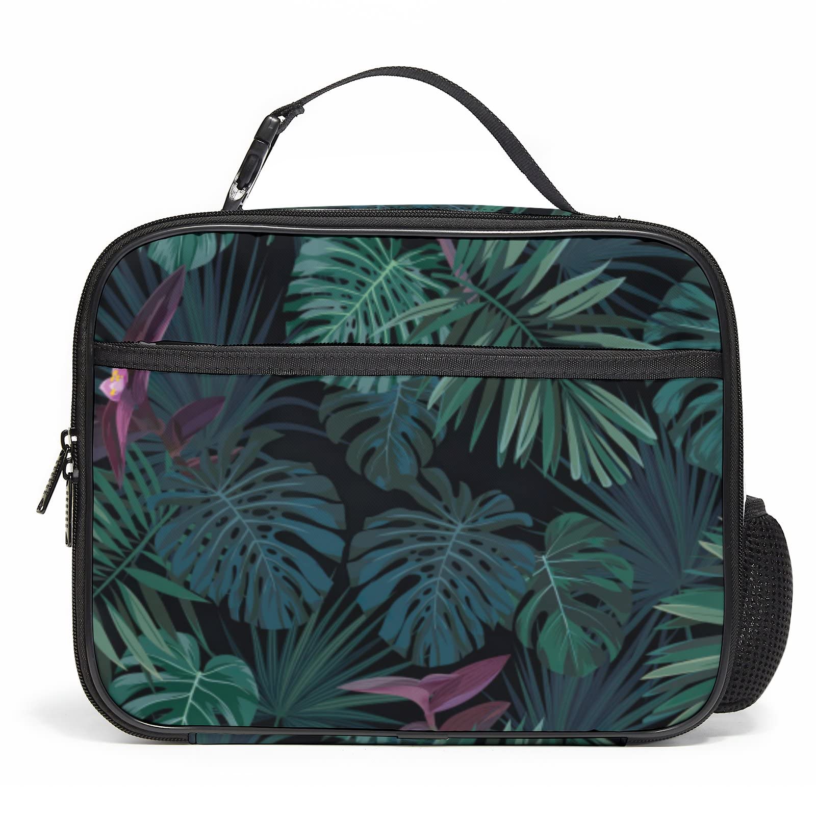 Eco-Friendly Palm Leaf Lunch Bag for Women & Men - Reusable Waterproof Insulated Lunch Box for School, Office & Picnics | Sustainable Food Container for Kids & Adults