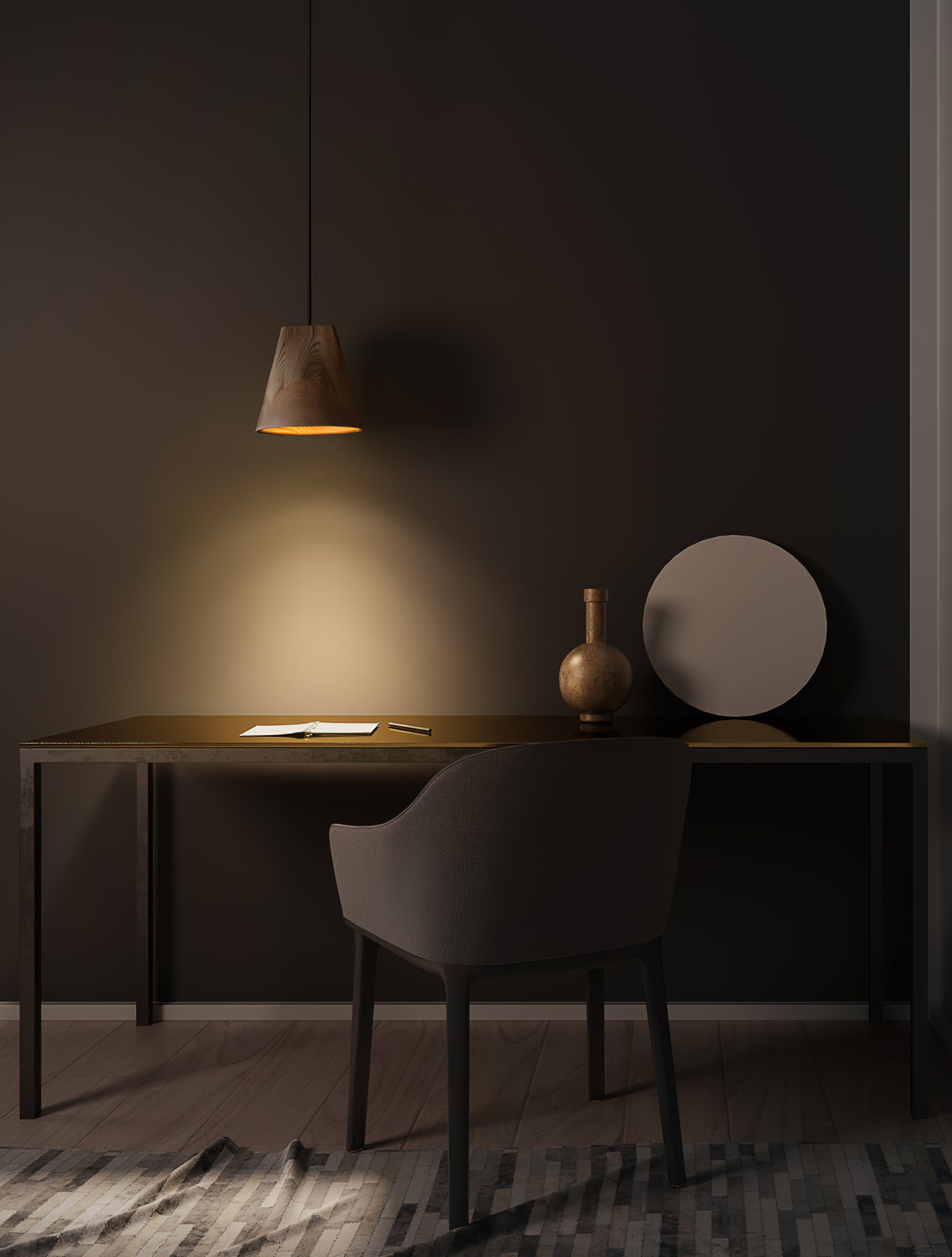 Bellwood Pendant Lamp - Modern Hanging Light Fixture for Kitchen Island, Dining Room & Bedroom - Stylish Ceiling Lighting with Adjustable Height - Perfect for Home Decor & Interior Design
