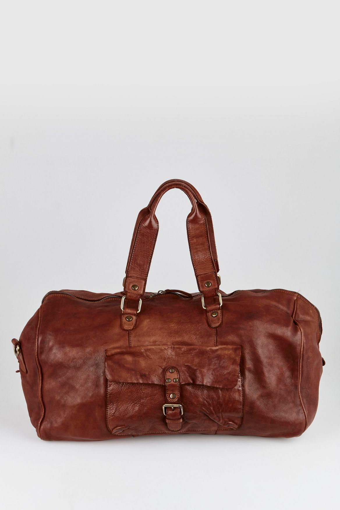 Premium Kingsley Genuine Leather Weekender Bag - Stylish & Durable Travel Duffel for Men & Women - Perfect for Weekend Getaways, Business Trips & Gym