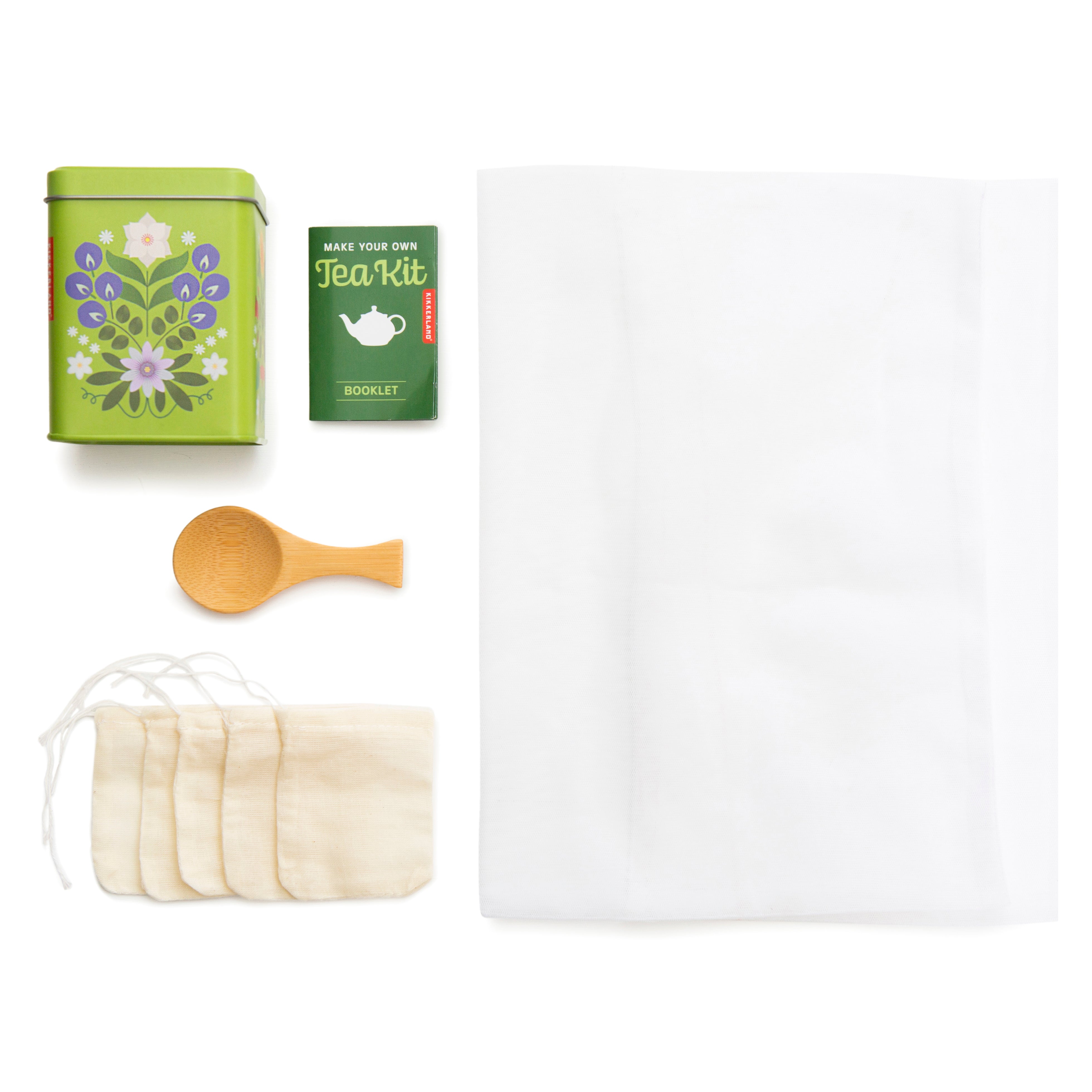 DIY Tea Making Kit - Premium Loose Leaf Tea Blending Set with Infuser & Recipe Book - Perfect for Home Brewing, Gifts & Relaxation