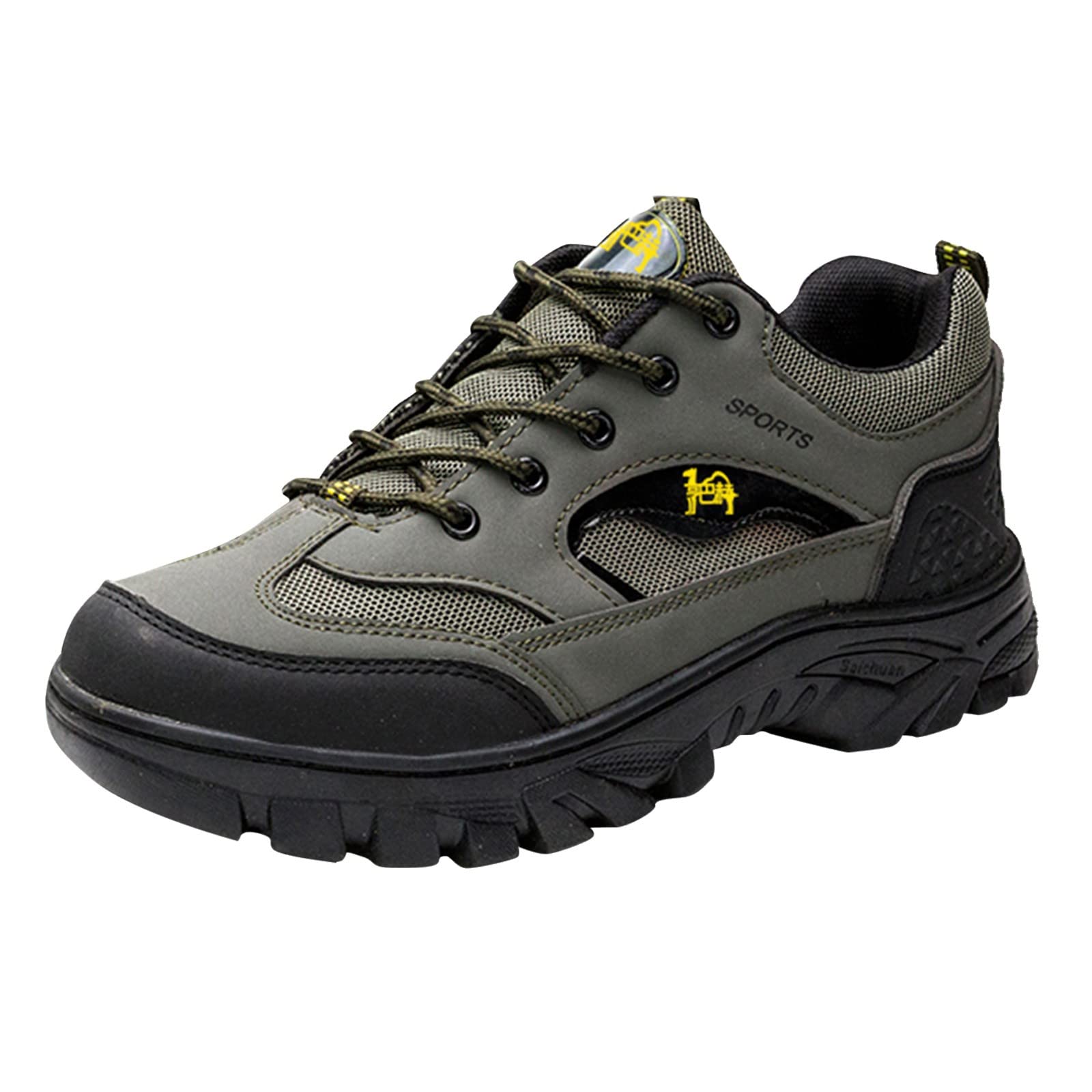 **Men's Breathable Walking Shoes - Fashion Sneakers & Slip-On Loafers for Casual Wear, Hiking & Office Dress - Comfortable & Stylish for Daily Use**