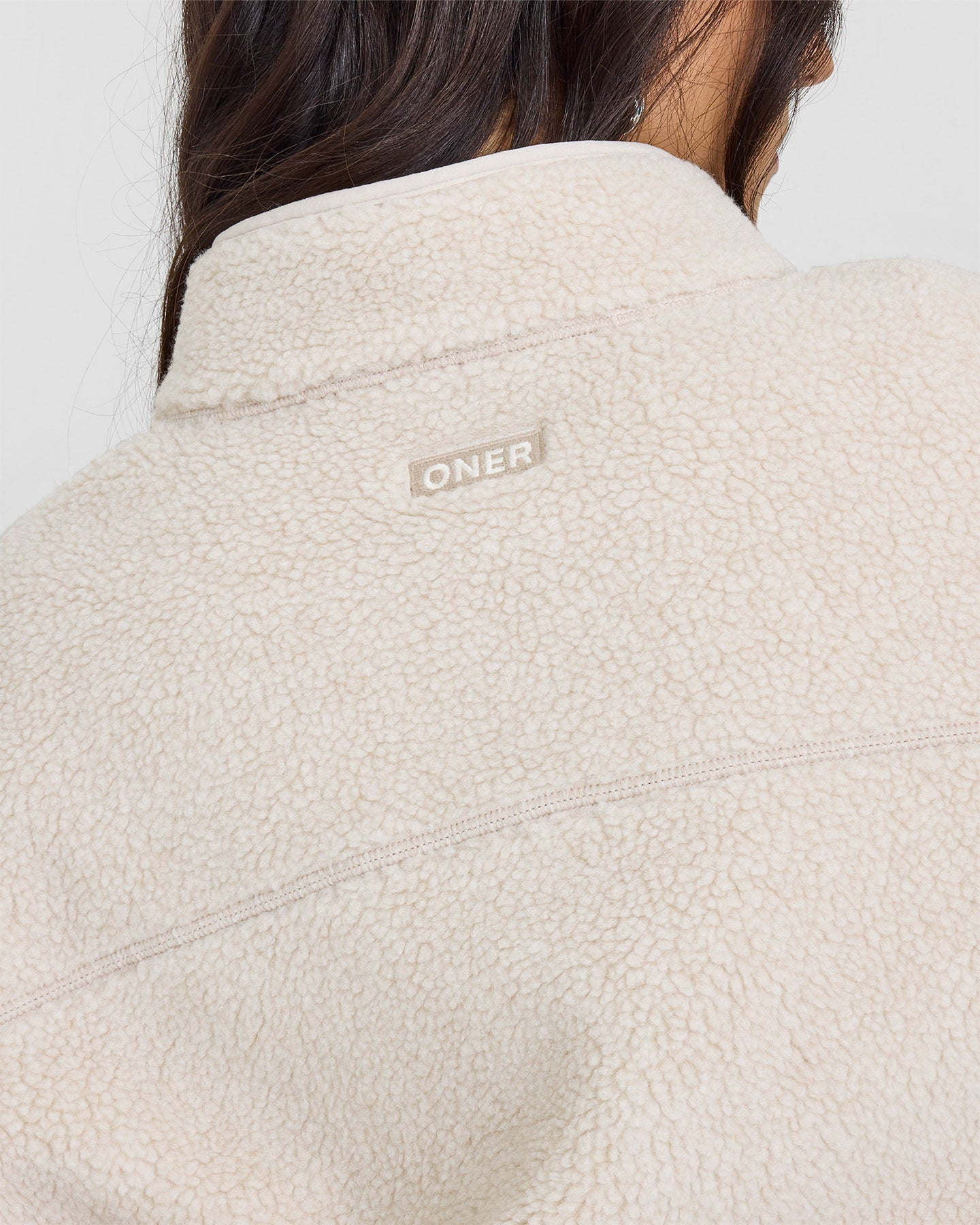 Zip Through Fleece Jacket for Women - Soft & Warm Winter Outerwear | Perfect for Hiking, Camping & Outdoor Activities (Sand Color)