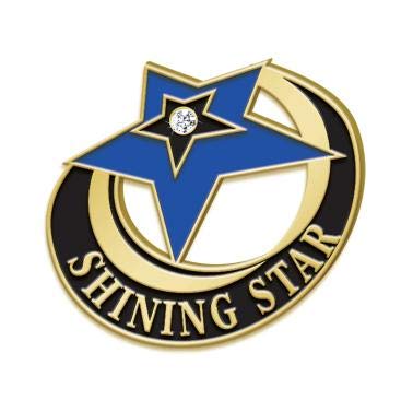 Shining Star Lapel Pins 1