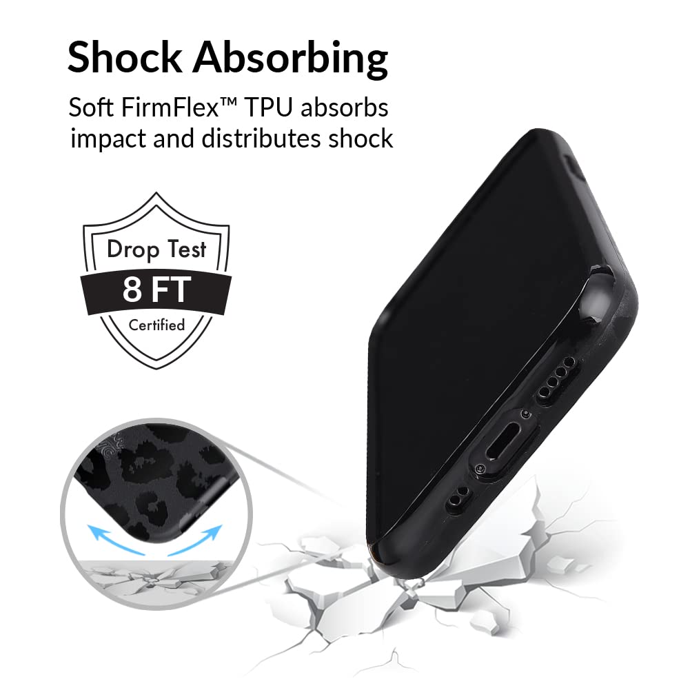 VELVET CAVIAR iPhone 11 Pro Max Case - Black Leopard Design | 8ft Drop Protection | Wireless Charging Compatible | Slim Protective Cover for Everyday Use & Outdoor Activities