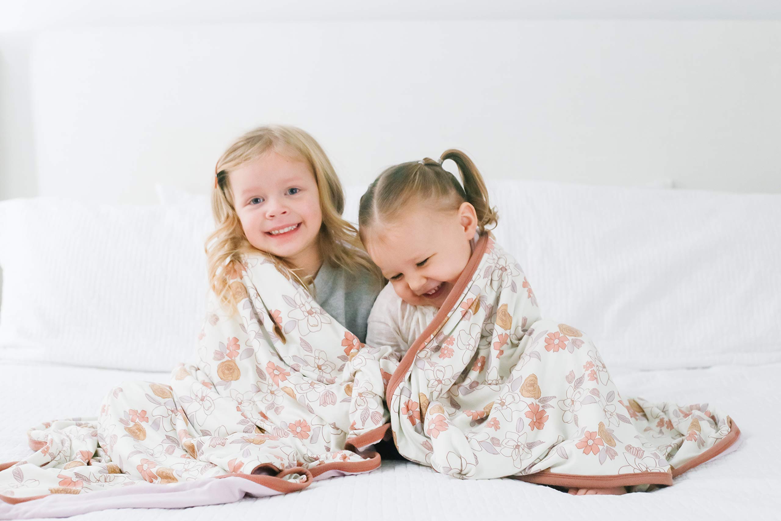 Premium Copper Pearl Jumbo 3-Layer Baby Blanket - Ultra Soft & Breathable Nursery Blanket for Newborns, Boys & Girls | 46