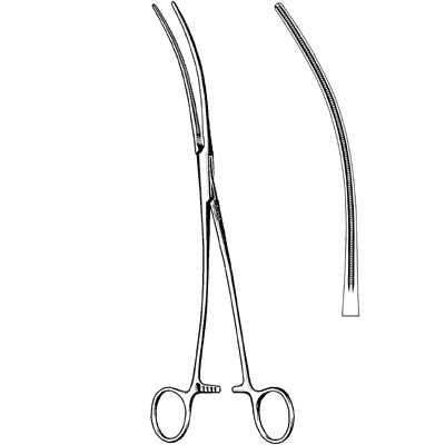 DeBakey Aortic Aneurysm Clamp 10 1/2