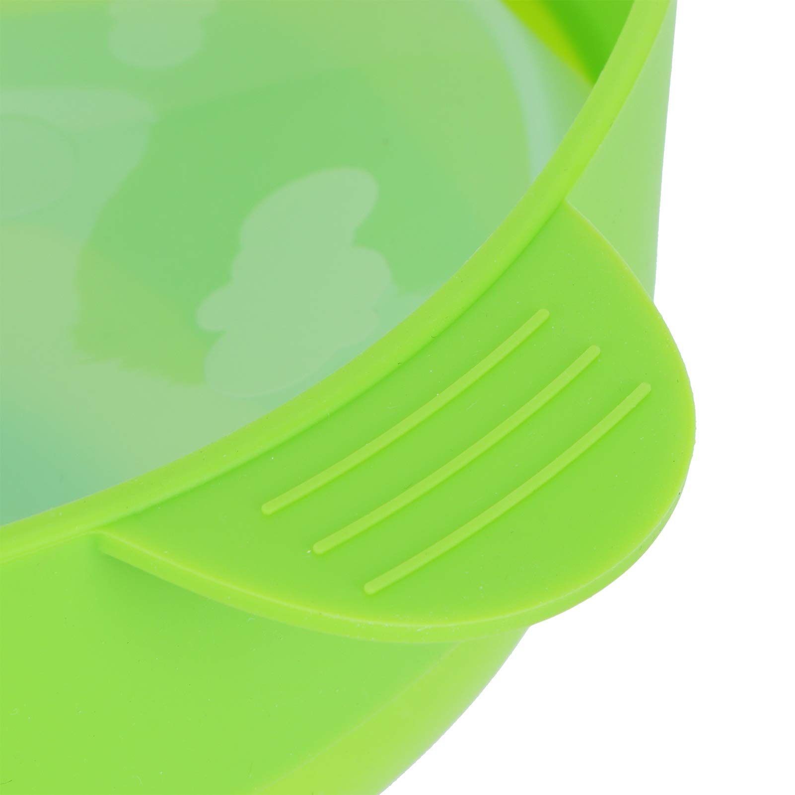 Foldable Hot Air Microwave Popcorn Maker Bowl with Handle - BPA-Free, Eco-Friendly Popcorn Popper for Healthy Snacking - Perfect for Movie Nights, Parties & Family Gatherings (Green)