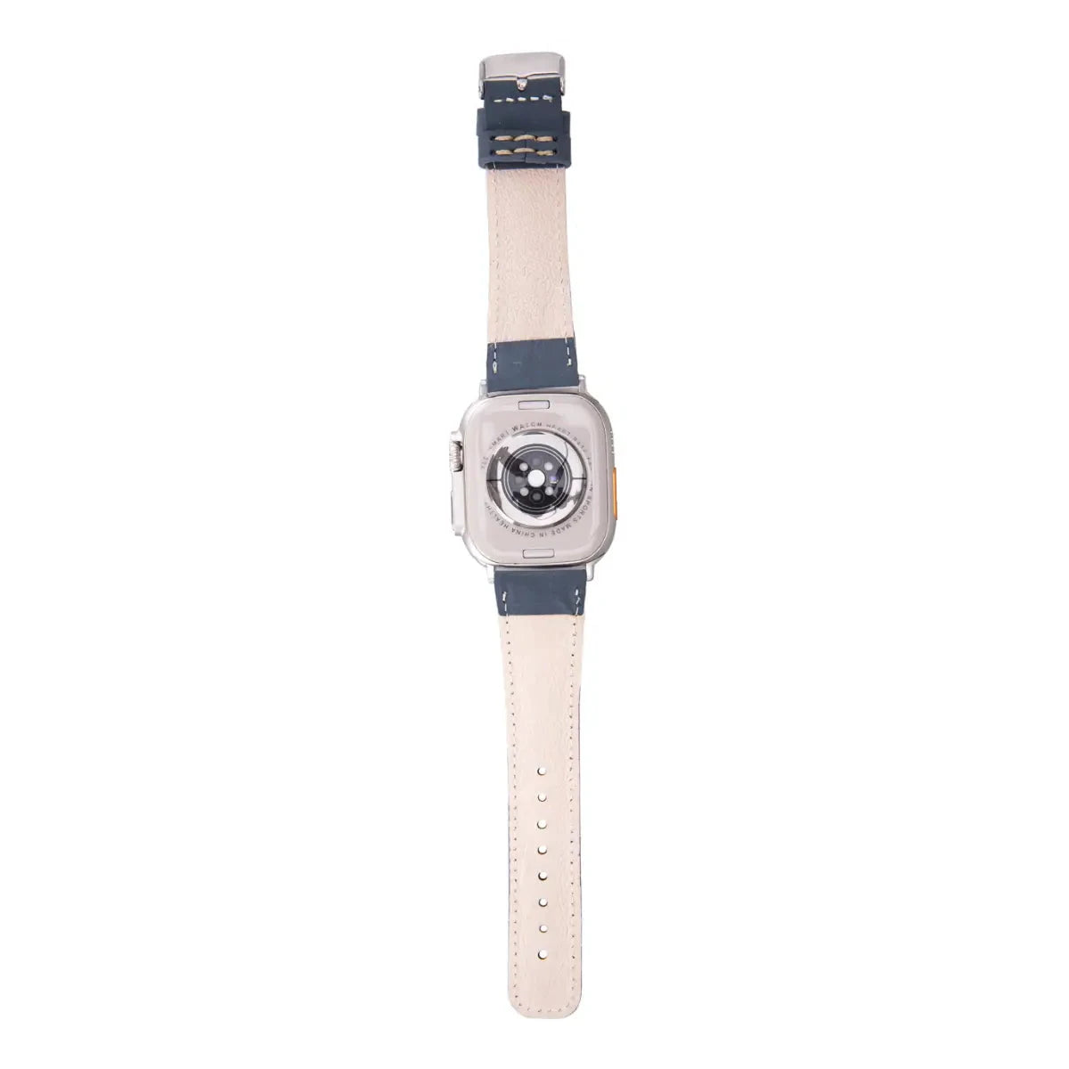 Vintage Blue Distressed Leather Apple Watch Band - Classic & Stylish Replacement Strap for Apple Watch Series 1-9, SE & Ultra - Perfect for Casual, Business & Everyday Wear