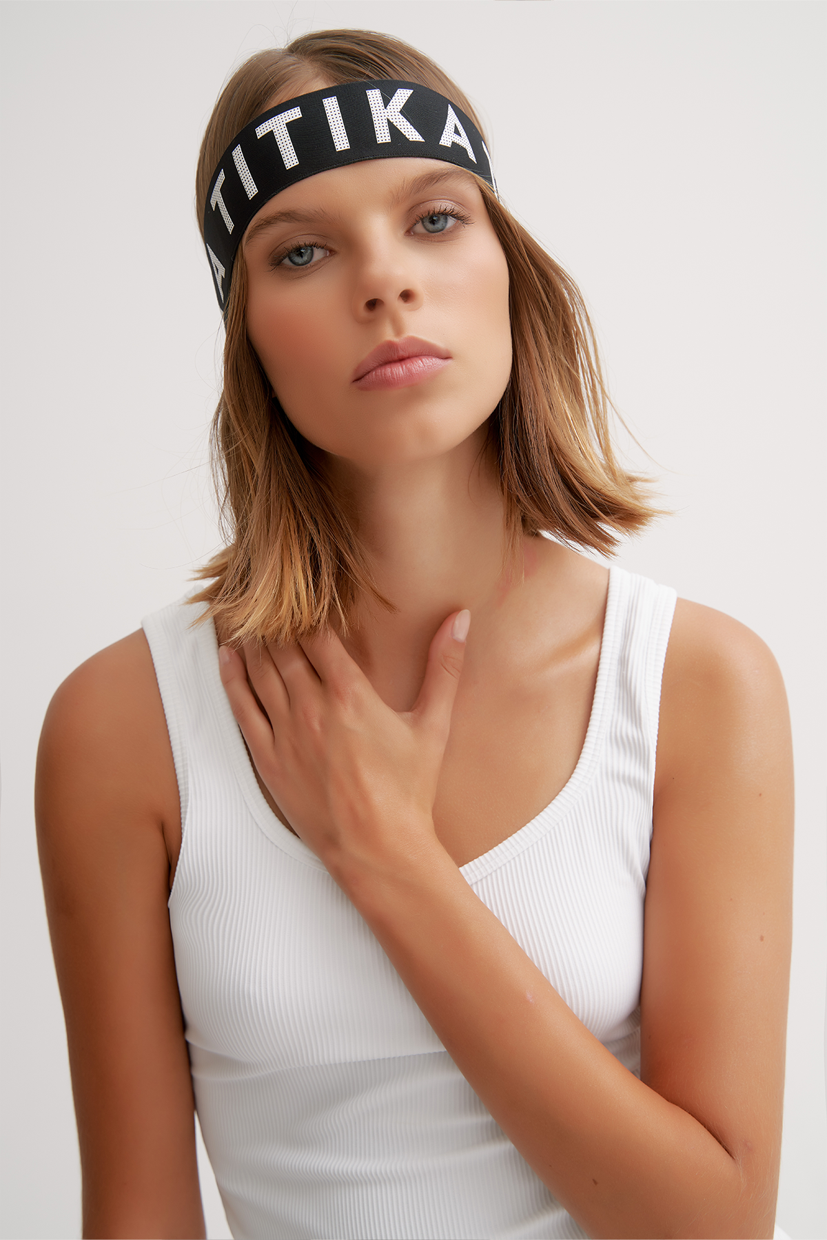 Essential Wide Collar Tank Top for Women - Comfortable Stretchy Casual Wear for Summer, Gym, and Layering