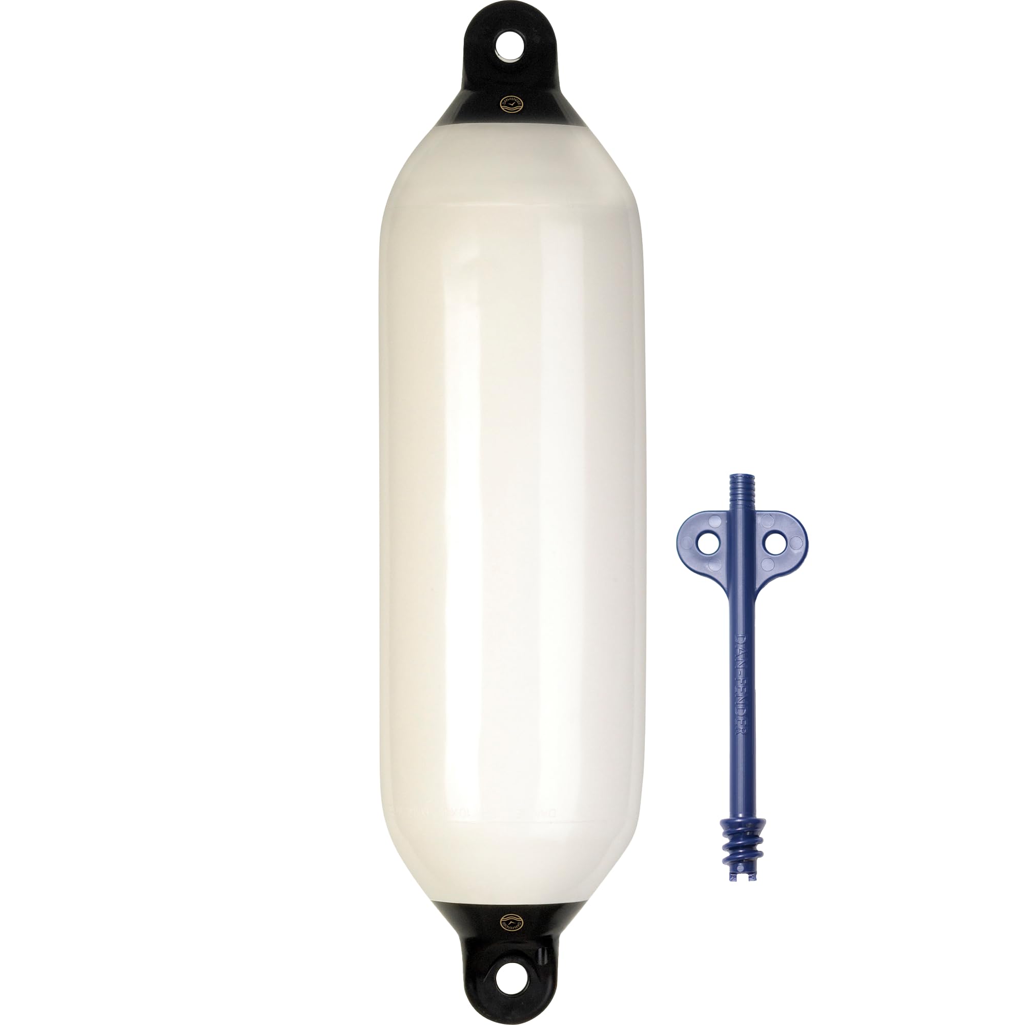 Heavy Duty Boat Fender Bumper - All Weather Marine Protection for Docking & Mooring - Strong Flexible Boat Accessory with Inflation Adapter - Perfect for Yachts, Sailboats & Dockside Protection