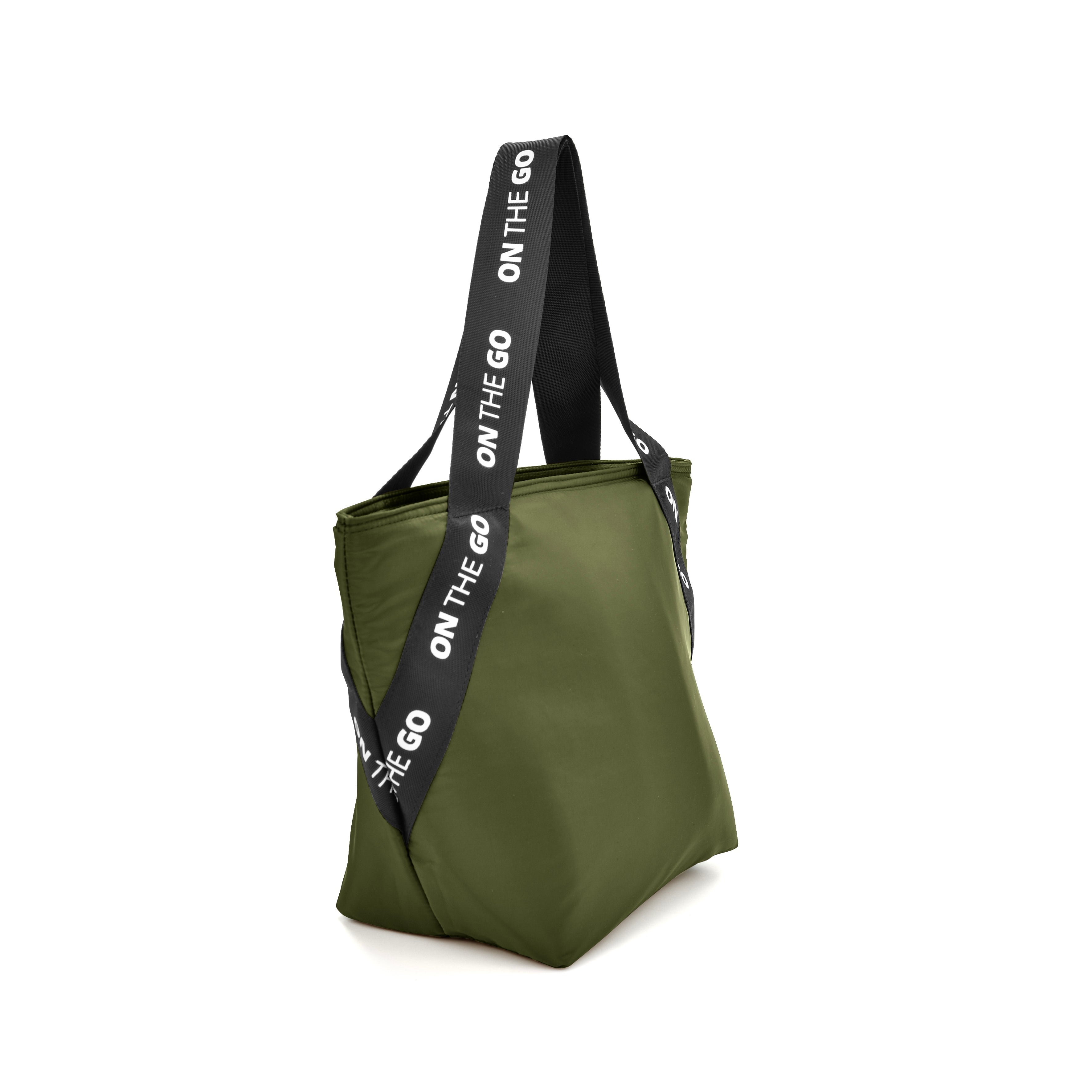 Insulated Lunch Bag Tote for Work & School - Olive Green Reusable Lunch Box for Men & Women - Perfect for Office, Picnic, and Travel