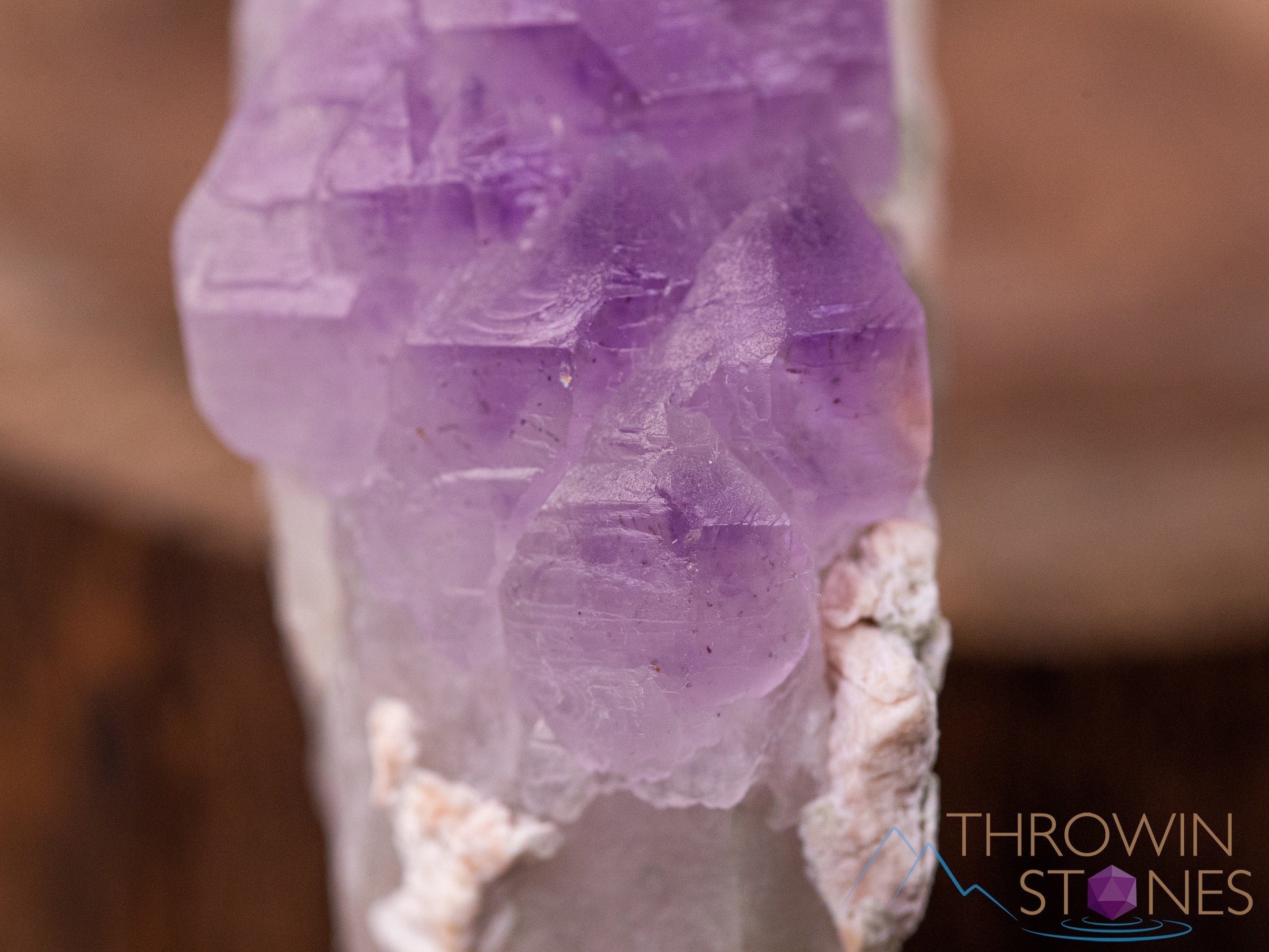 Natural Raw Amethyst Crystal - February Birthstone, Healing Stone, Unique Spiritual Gift for Women & Men, Boho Home Decor for Living Room, Bedroom, Office