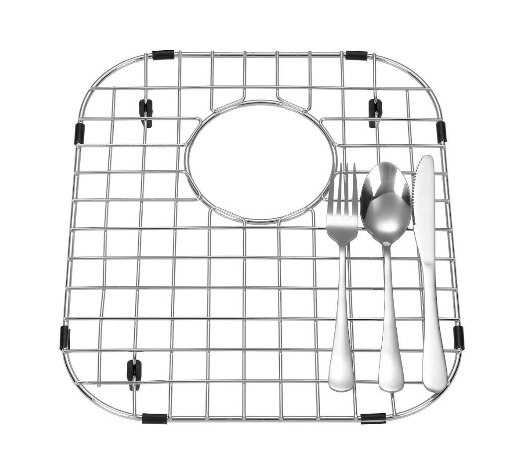 Premium Stainless Steel Double Bowl Sink Grid (11 5/8