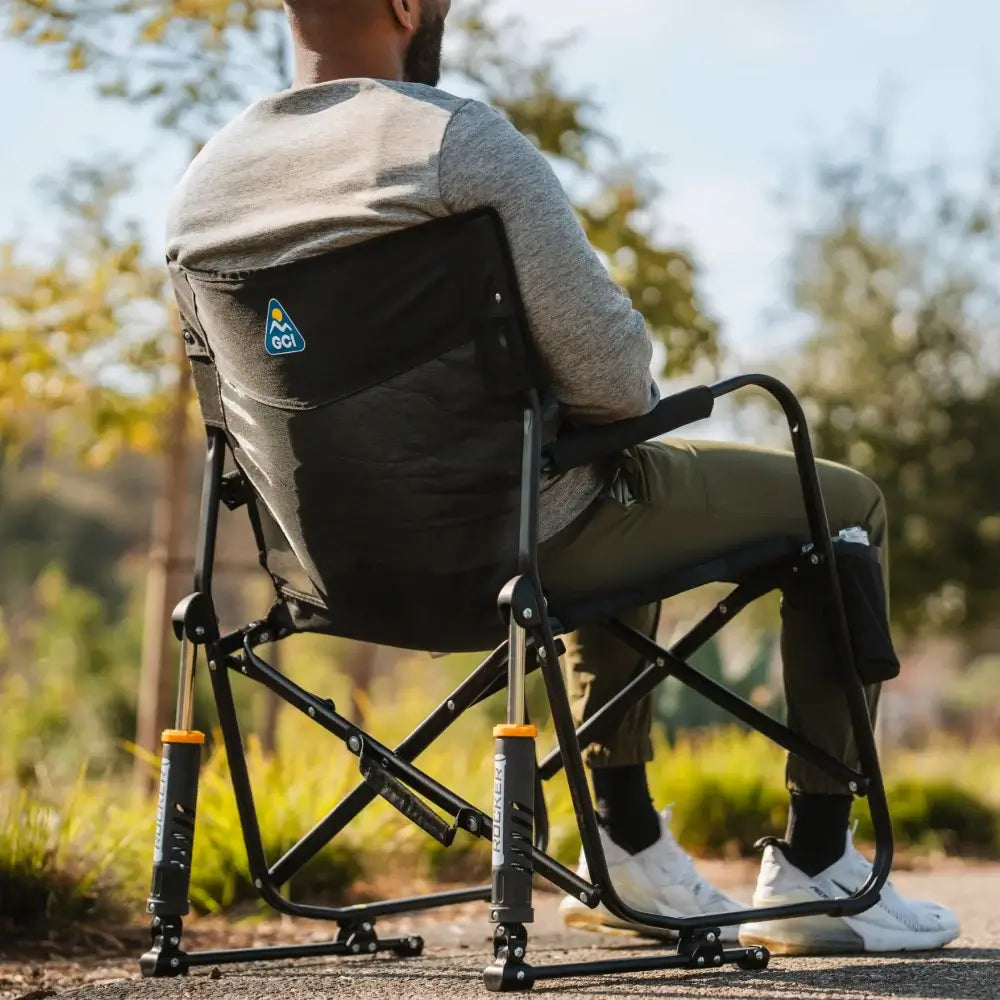 Freestyle Rocker Elite™ - Premium Rocking Chair for Home & Office - Comfortable Ergonomic Design for Relaxation, Reading & Meditation