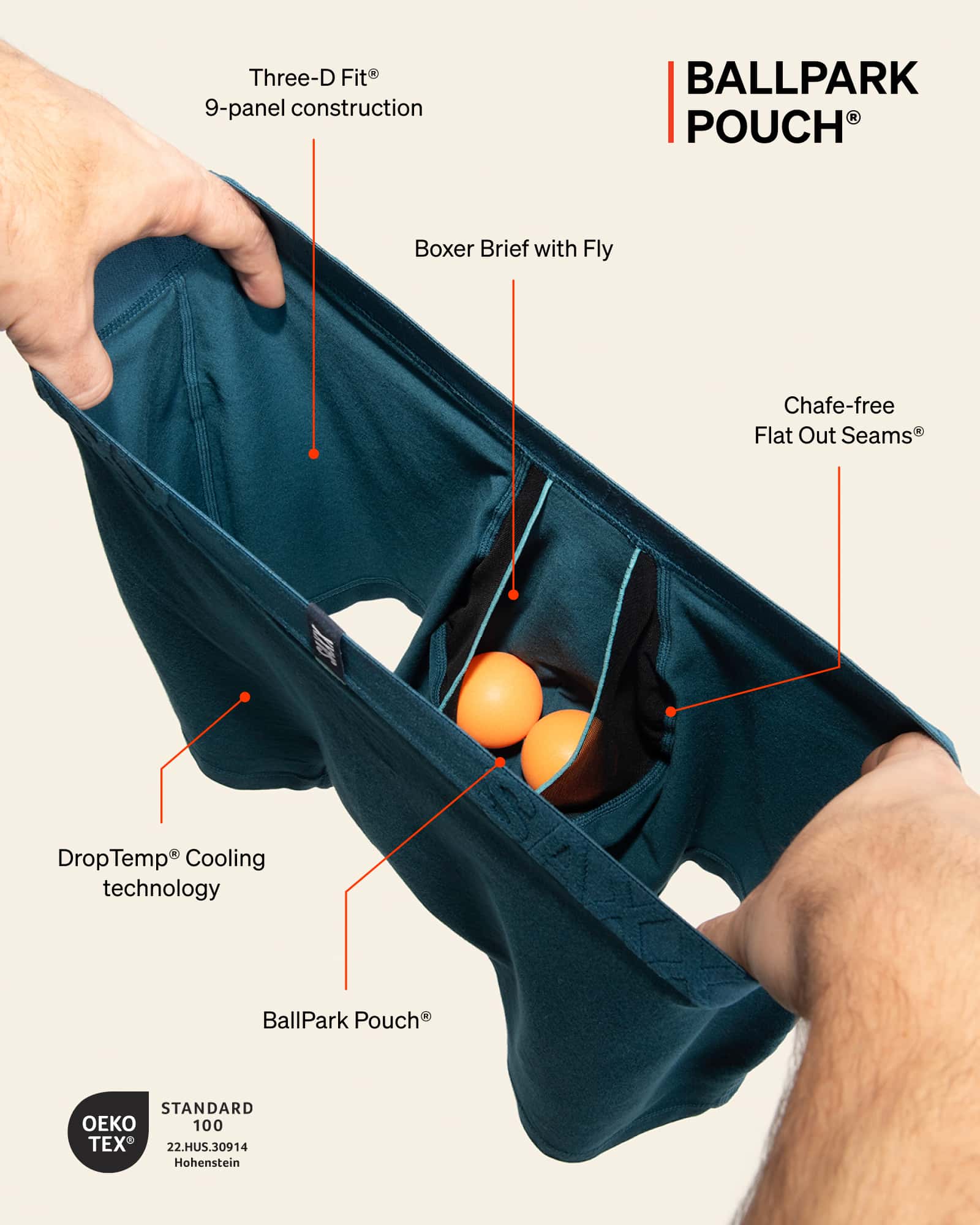 DropTemp® Cooling Cotton Pillowcase - Breathable & Moisture-Wicking for Hot Sleepers - Perfect for Summer Nights & Night Sweat Relief