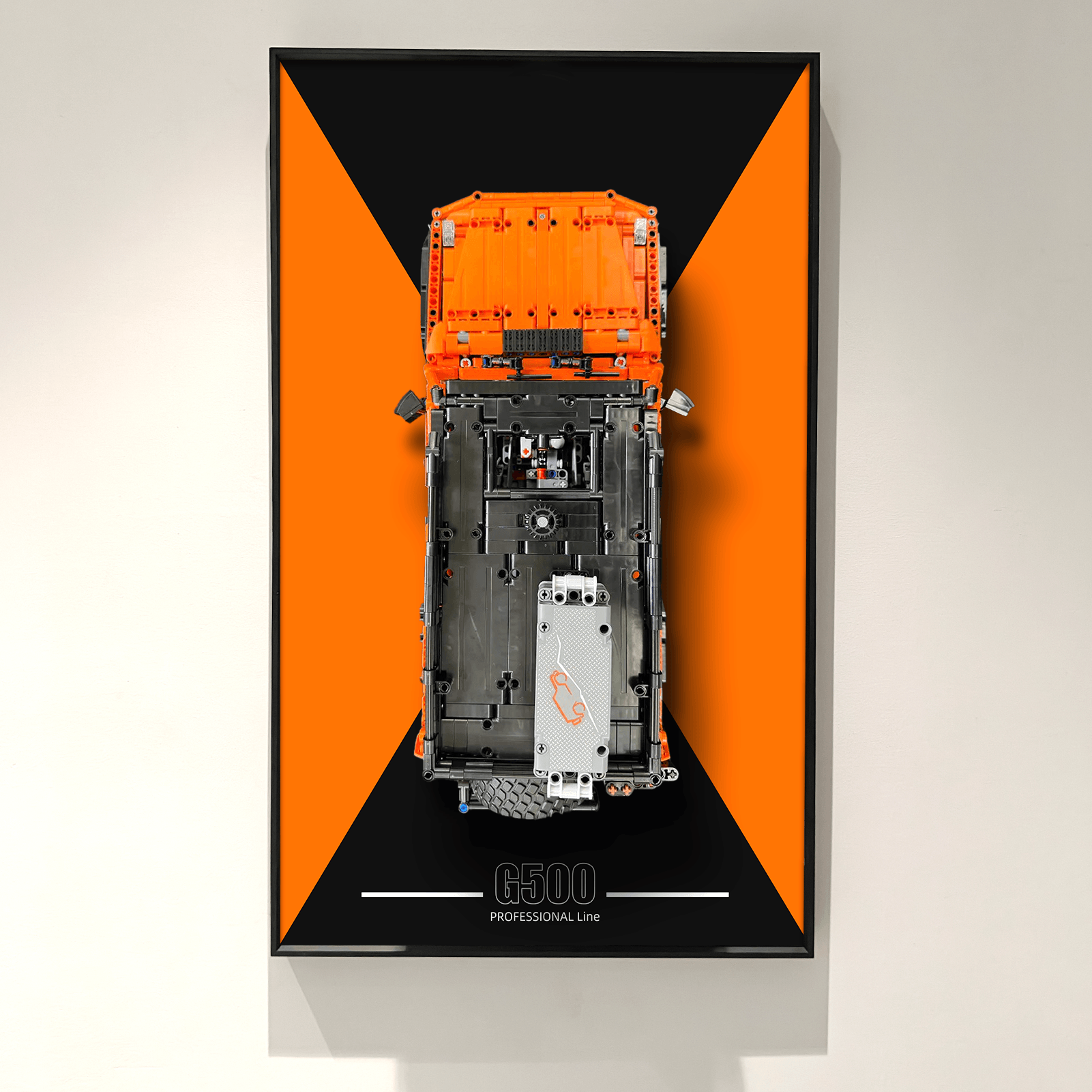 LEGO Technic Mercedes Benz G500 42177 Wall Display Frame - Professional Line for Car Model Showcase | Perfect for Home, Office & LEGO Enthusiasts Decor