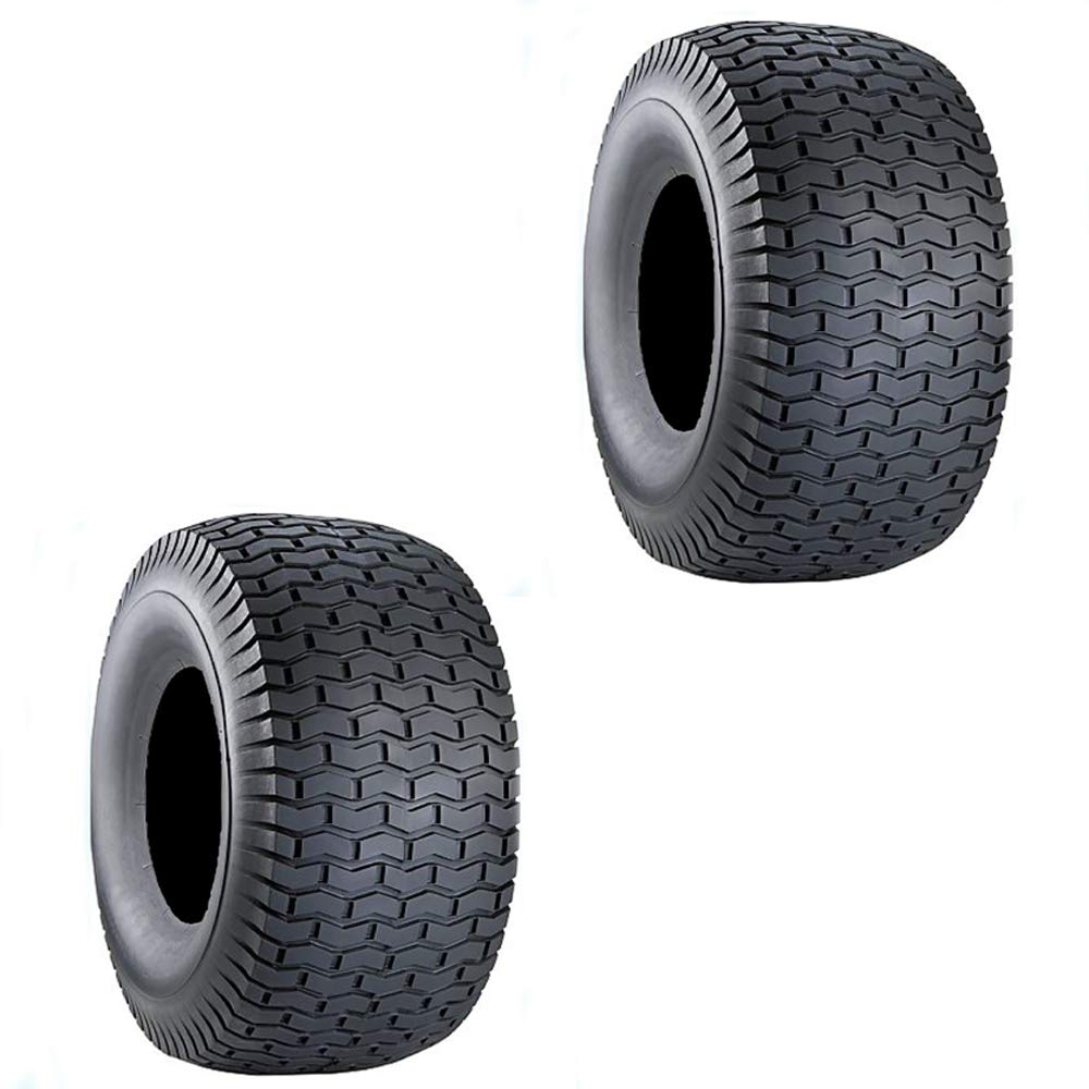 **Carlisle Turf Saver II 15x6-6A Lawn & Garden Tires (2-Pack) - Durable Aftermarket Replacement for Zero-Turn Mowers & Tractors - Perfect for Golf Courses, Parks & Residential Lawns**
