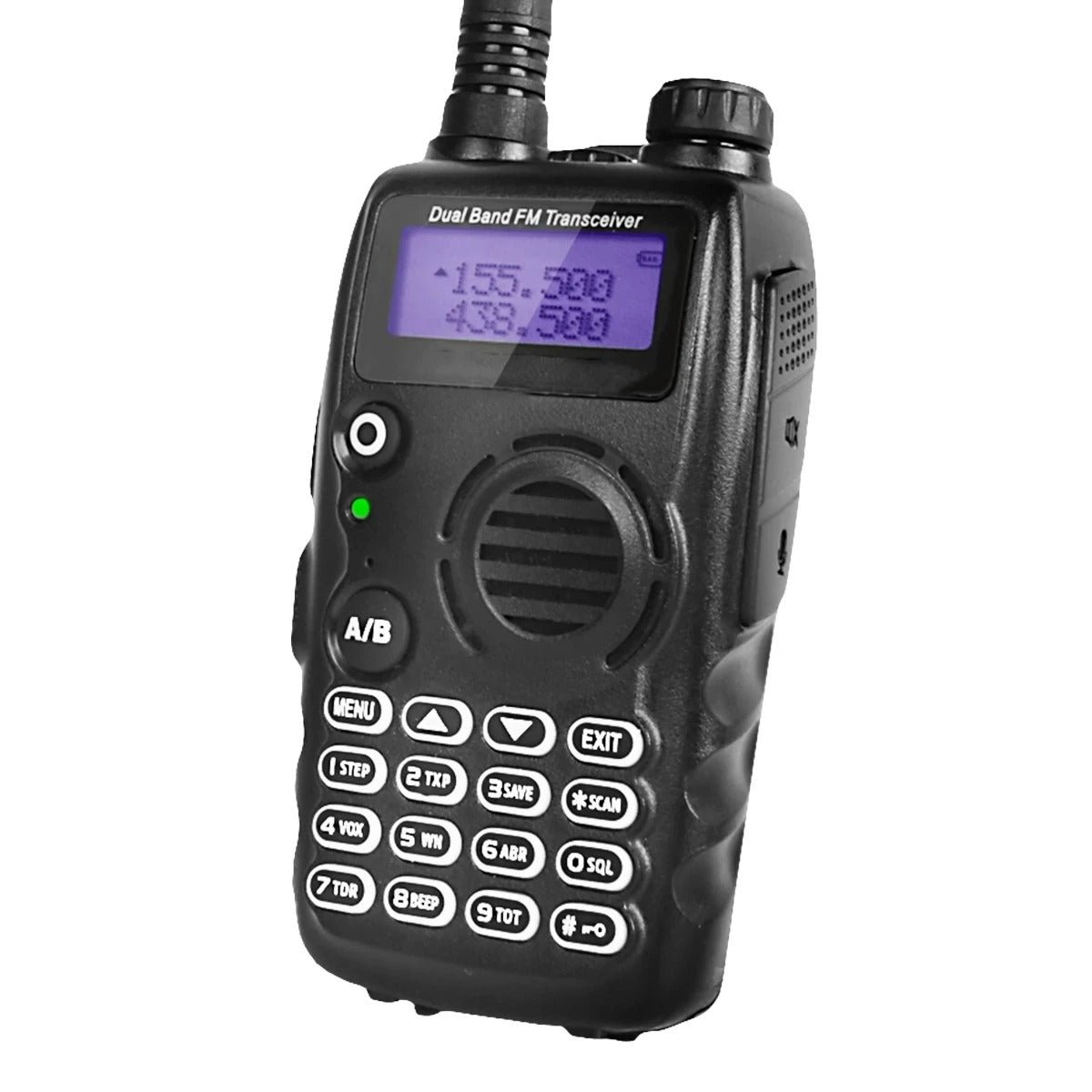 Radioddity GA-5S Dual Band Two Way Radio - 7W/5W/1W Power, FM Radio & VFO Function - Ideal for Outdoor Adventures, Construction Sites & Emergency Communication
