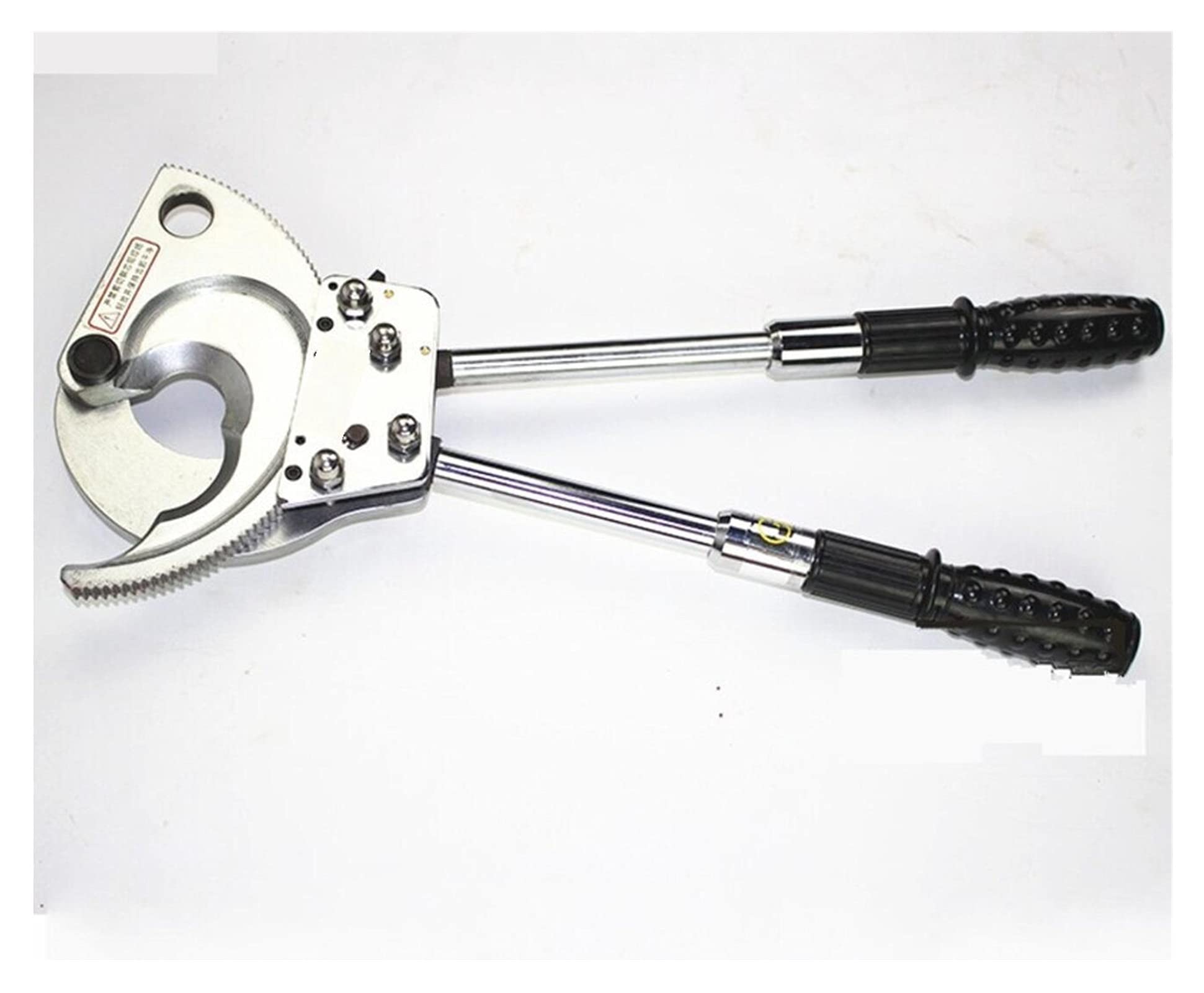 Hydraulic Crimping Tool with Ratchet - Heavy Duty Wire Cutter for Armored Cables, Bolt Cutting & Crimping | Professional Electrician & DIY Cable Shearing Tool for Construction, Automotive & Industrial Use