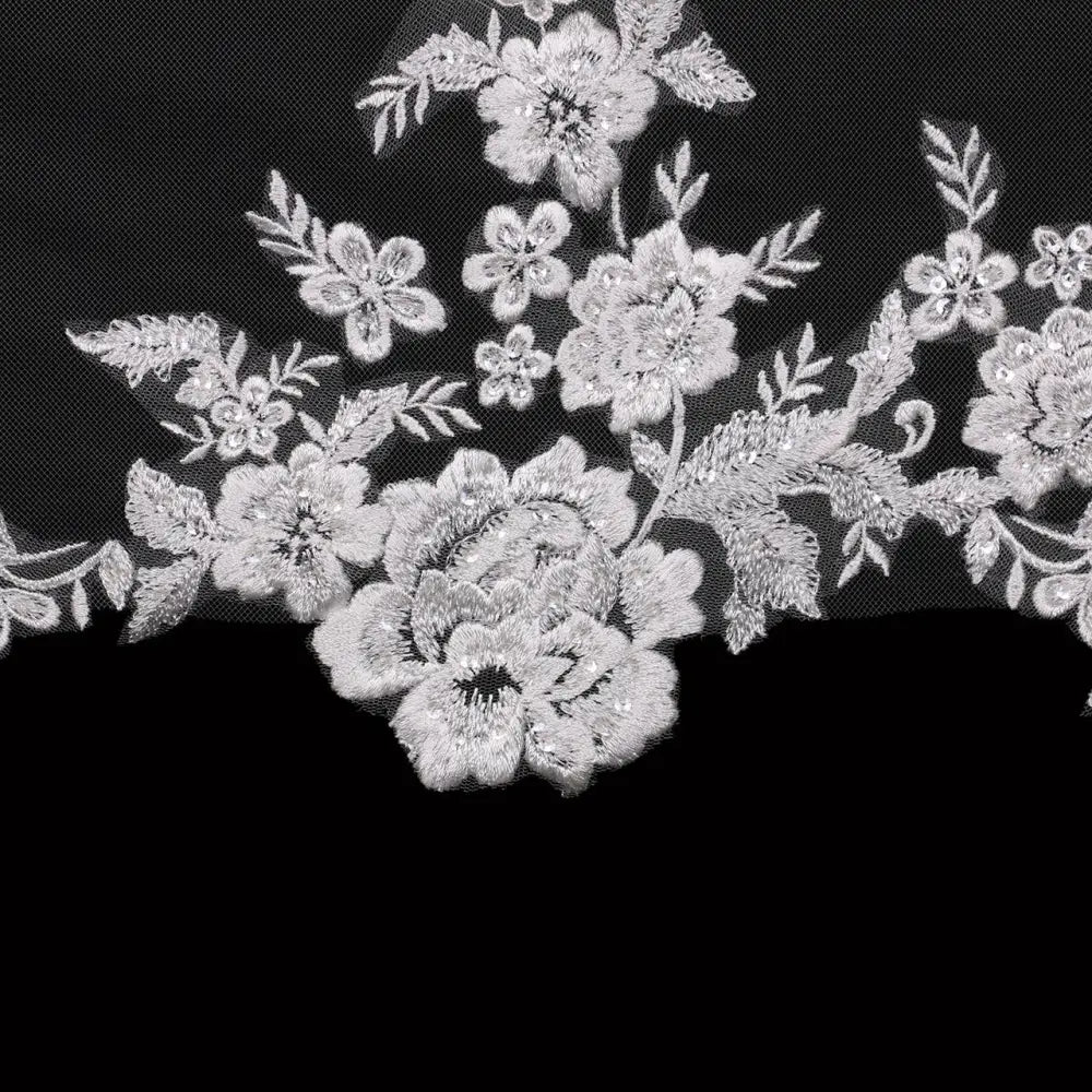 Royal Cathedral Bridal Veil - Mantilla Lace Wedding Veil V2397RC | Elegant Church & Cathedral Wedding Accessory