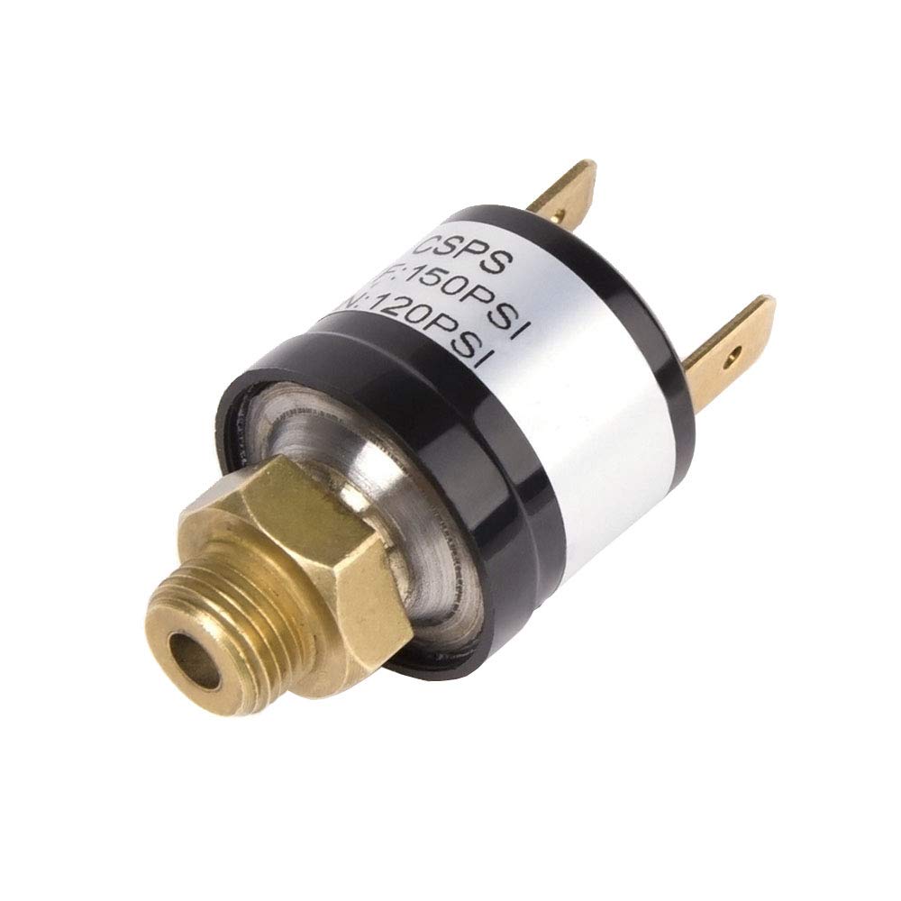 Heavy Duty 120-150 PSI Air Compressor Pressure Control Switch Valve - Perfect for Industrial Tools, Pneumatic Systems & Auto Repair Shops