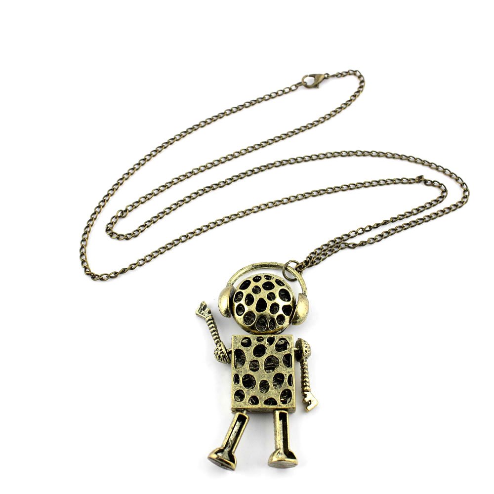 Stylish Long Chain Necklace Pendant with Sweater Charms - Fashion Jewelry for Women | Perfect for Casual Wear, Office, and Date Nights