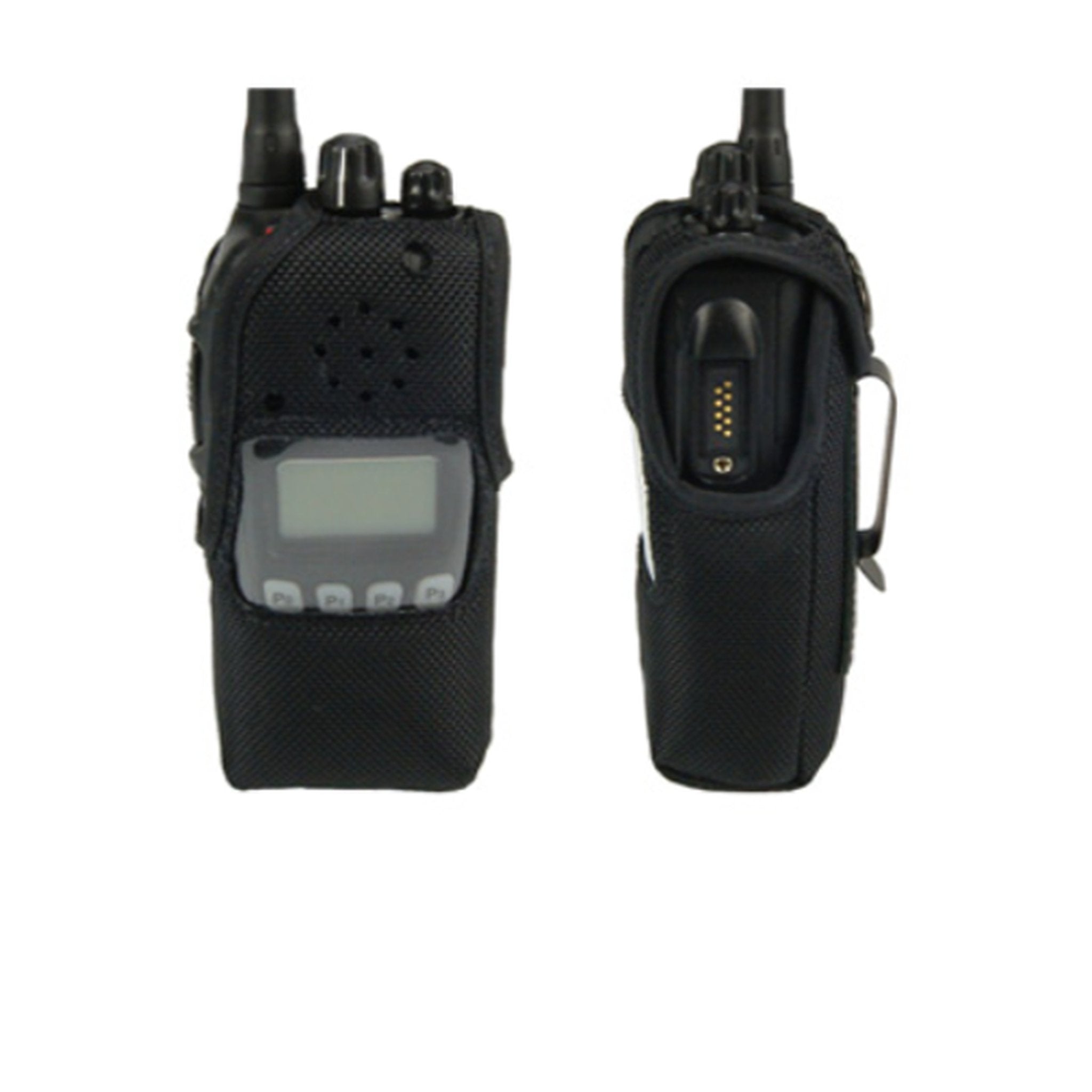 Icom NCF3021S CLIP Nylon Carrying Case for F3230D & F4230D Radios - Durable Protective Cover for Two-Way Radio Accessories - Perfect for Field Work, Security, and Outdoor Adventures