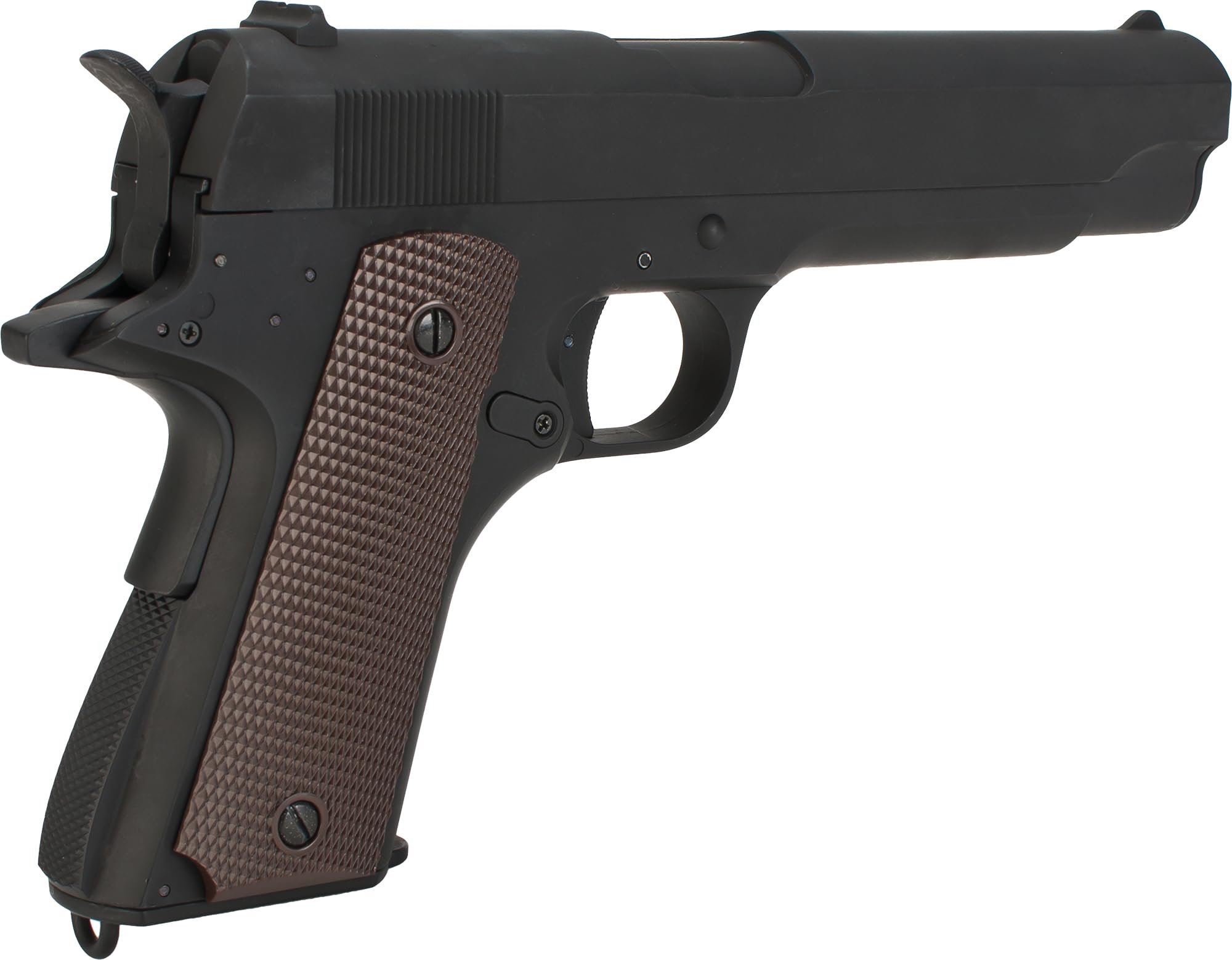 CYMA Tokyo Marui AEP Inspired Heavyweight Metal Gearbox Electric Airsoft 1911 Pistol - Realistic Training & Competitive Airsoft Games (Model: 50256)