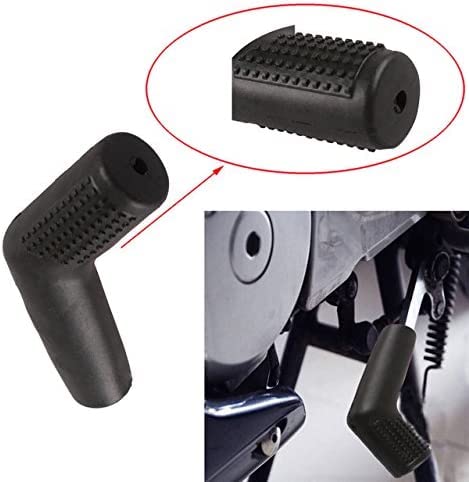 Universal Rubber Motorcycle Gear Shift Boot Cover - Compatible with BMW, Kawasaki, Honda, Suzuki, Yamaha (Black) - Durable Protection for Shifter & Footwear in All Weather Riding