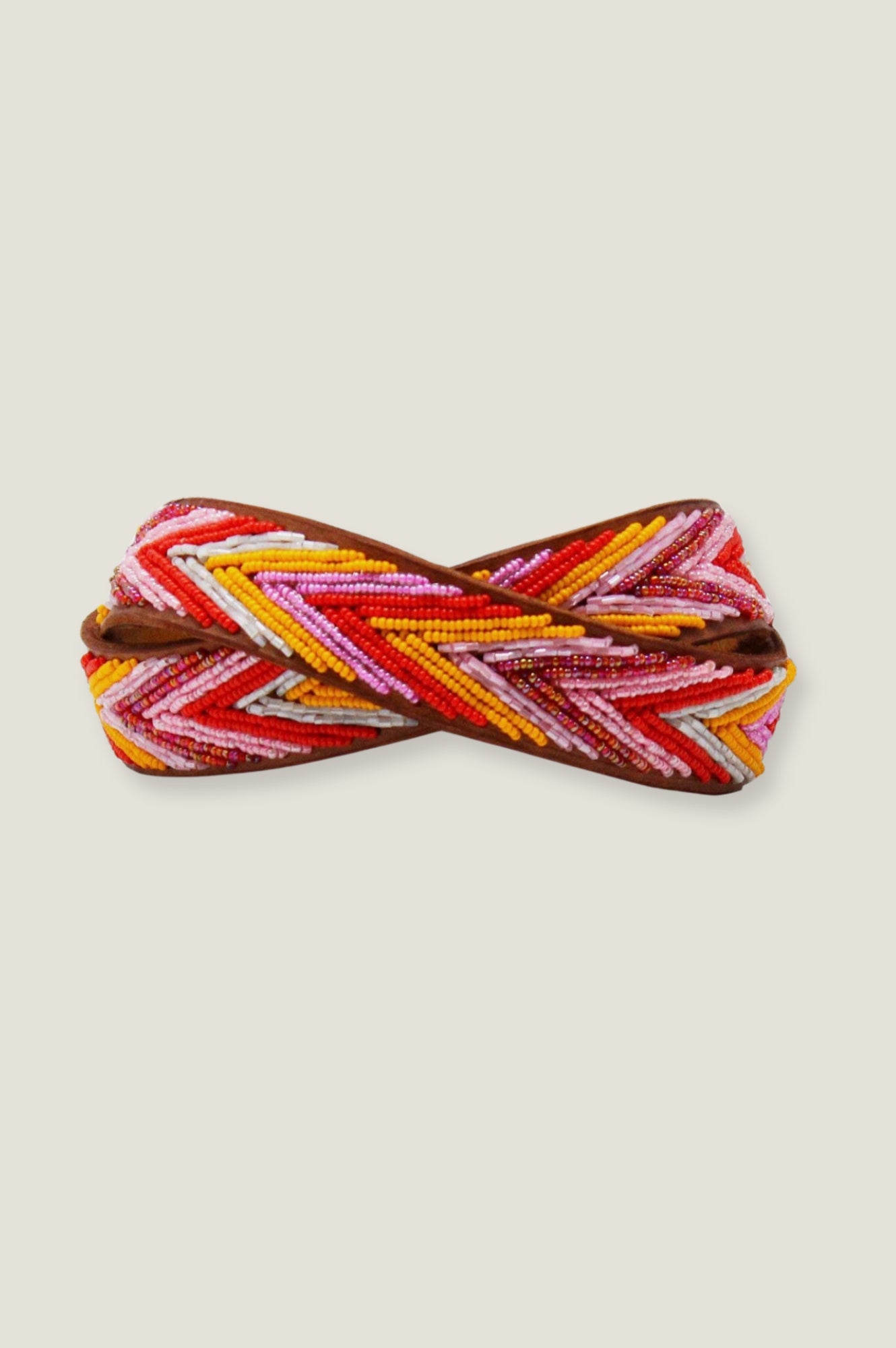 Premium Pink & Orange Arrow Leather Belt for Men & Women | Stylish & Durable Fashion Accessory for Casual, Office & Party Wear