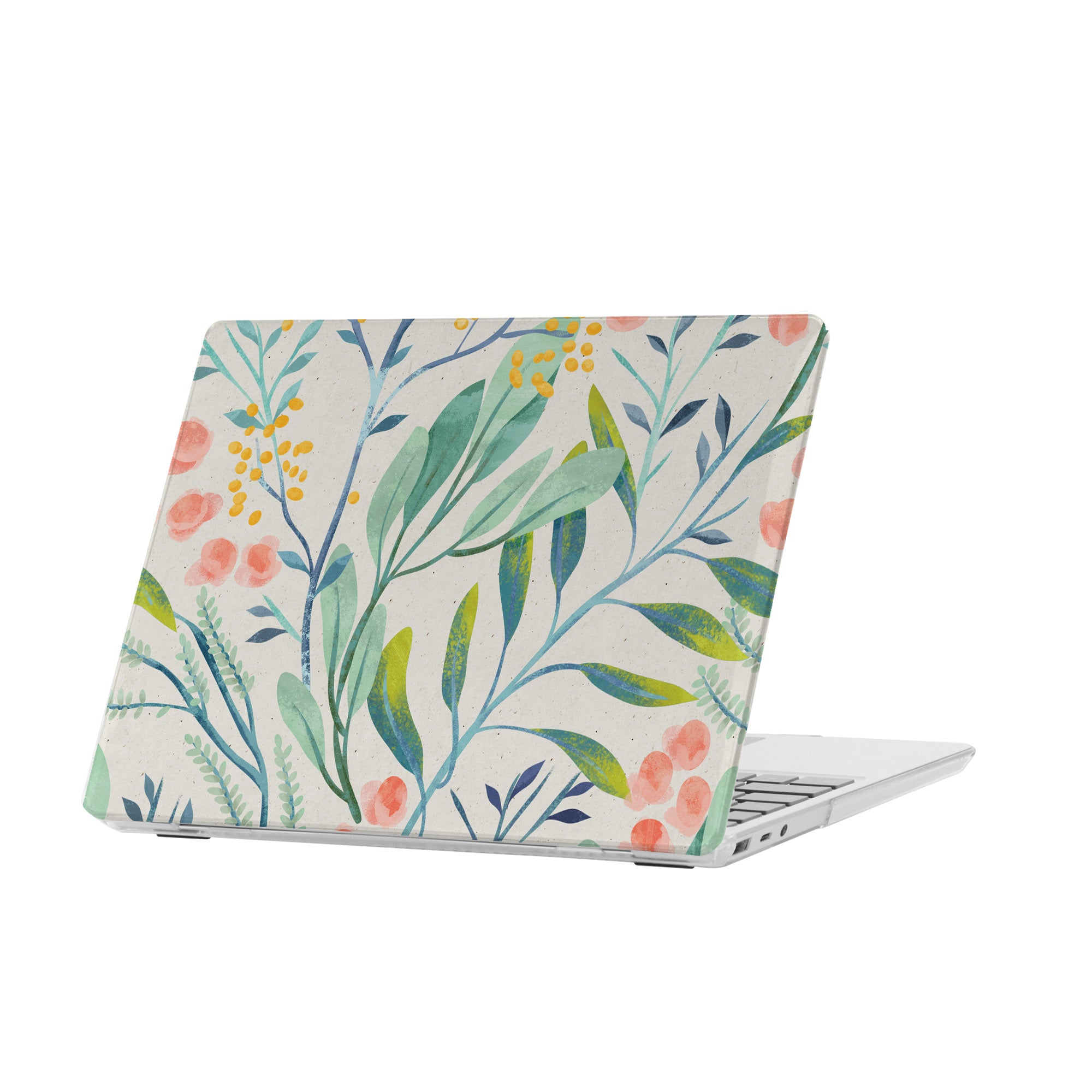 Pink Flower Surface Laptop Case - Slim Protective Cover for Microsoft Surface Laptop 3/4/5 - Perfect for Work, School & Travel